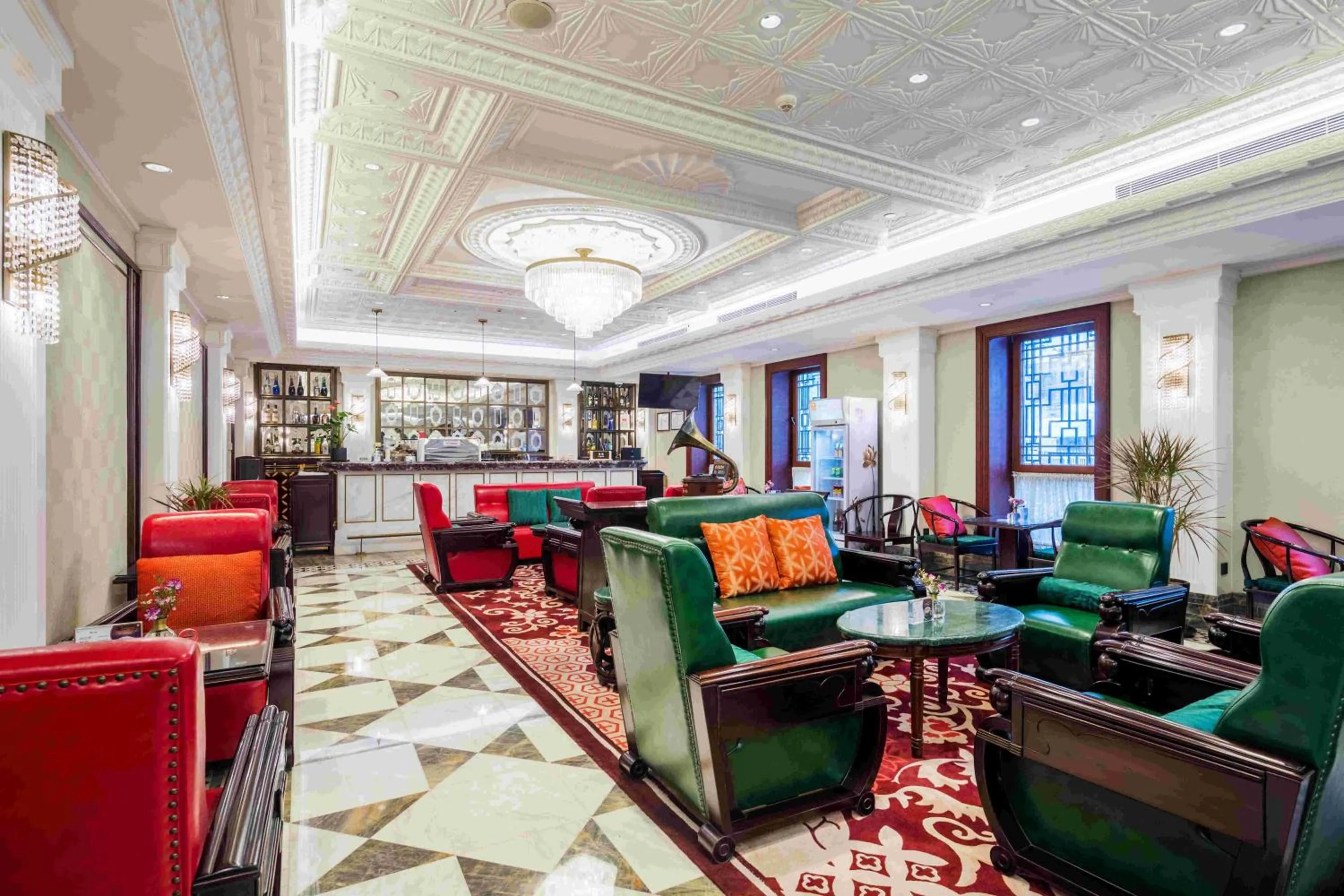 Lounge or bar in Donghu Collection Hotel