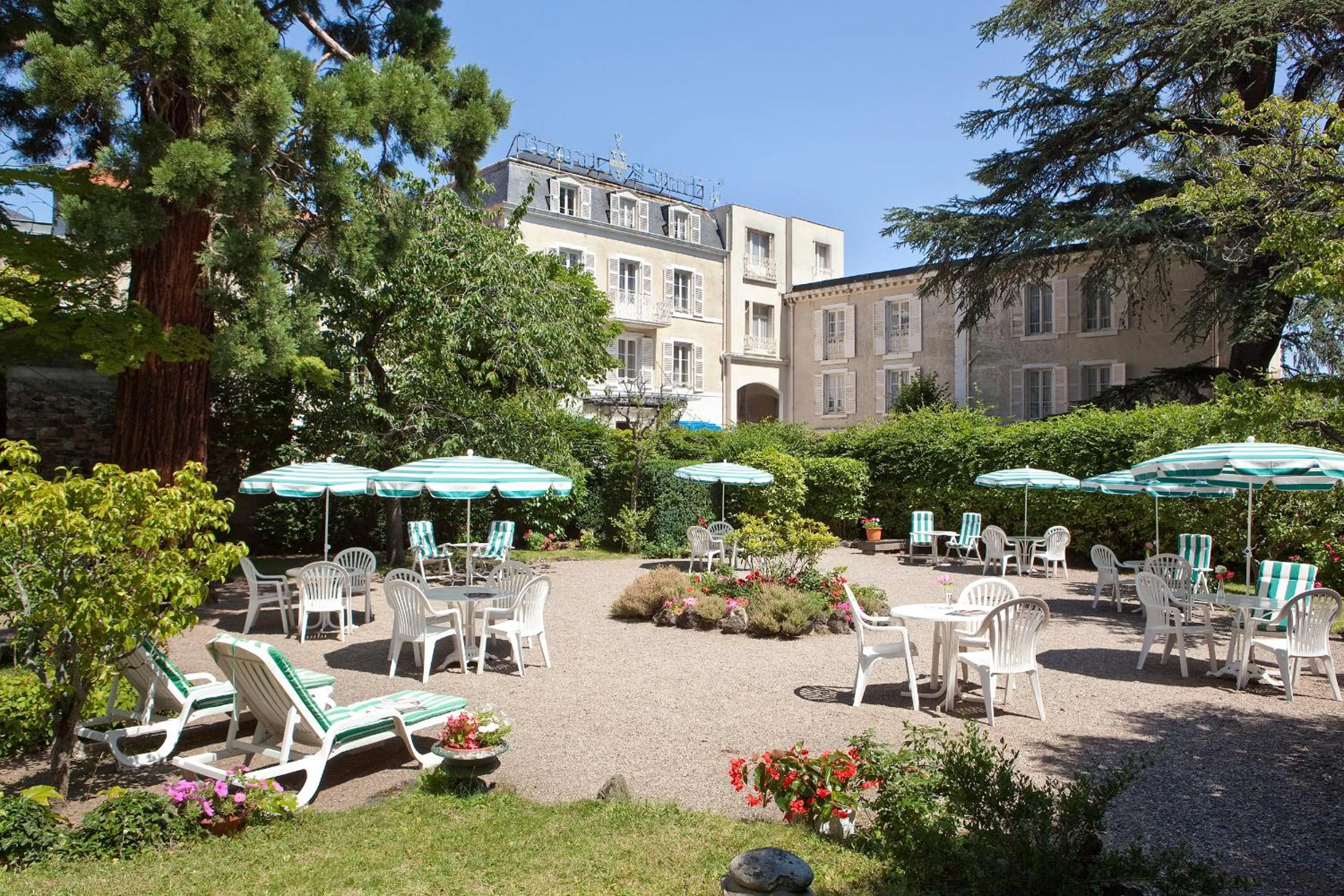 Property building in Logis Hotel Royal Saint-Mart