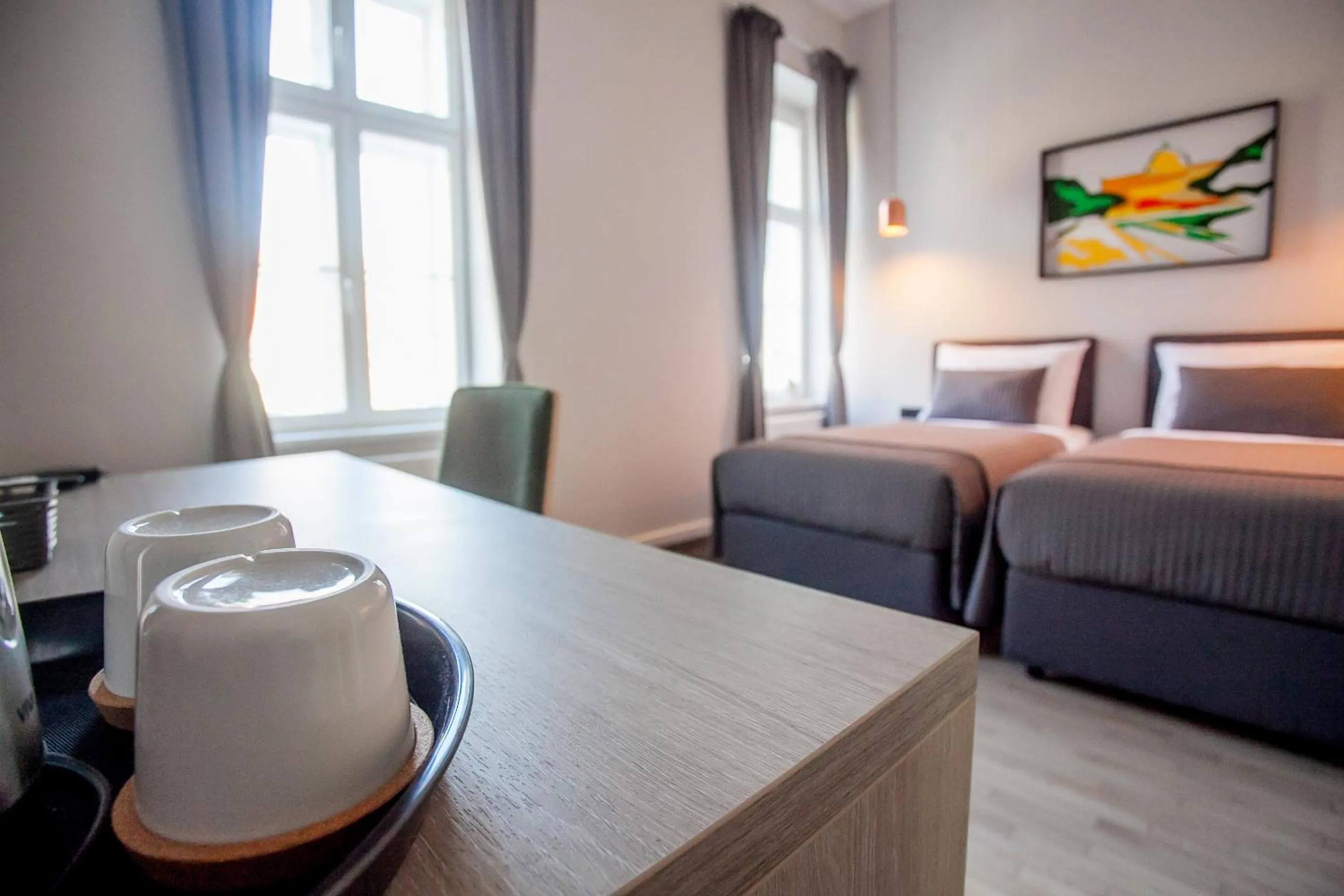 Bed in Zagreb City Vibe Apartments & Rooms