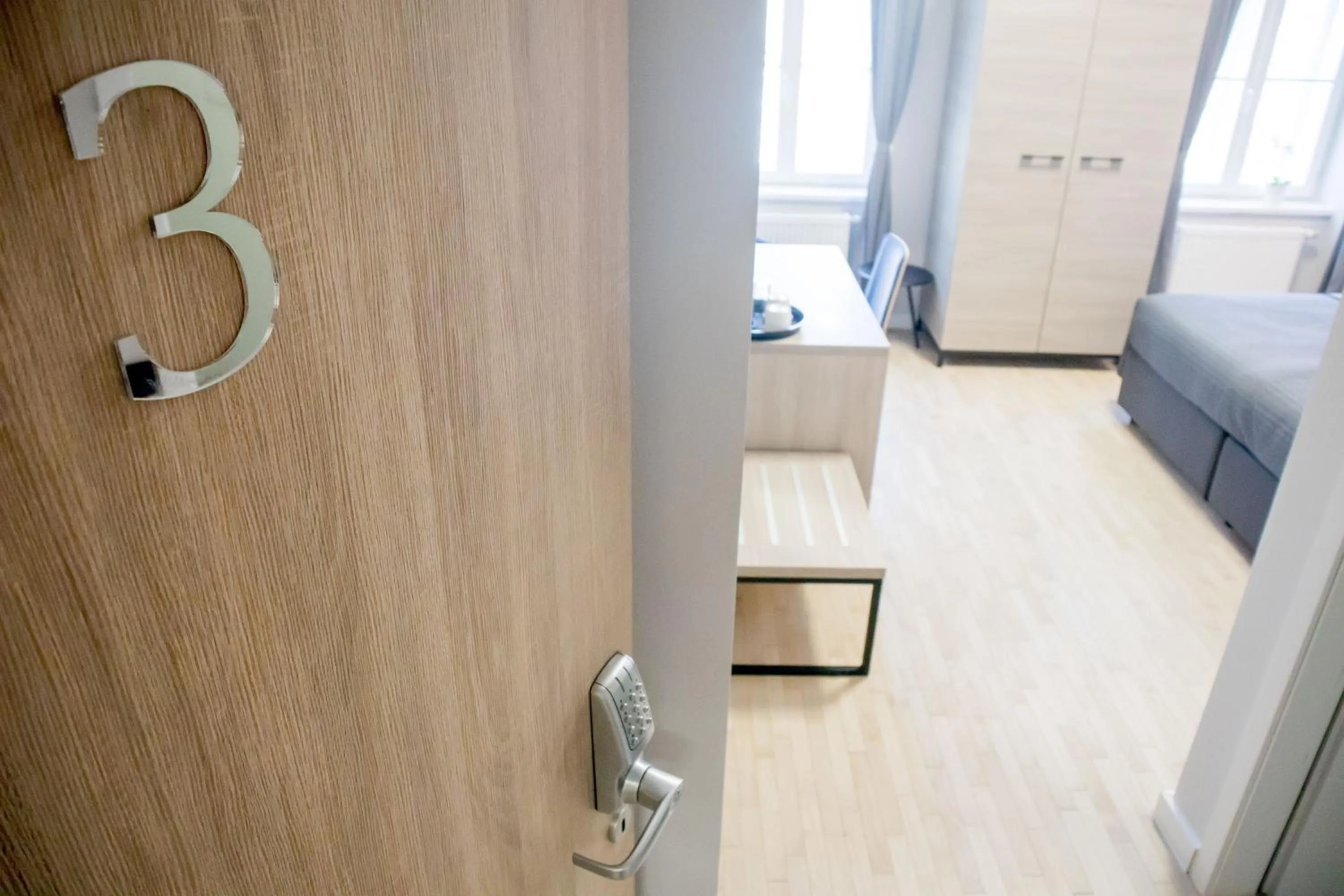 Bed in Zagreb City Vibe Apartments & Rooms