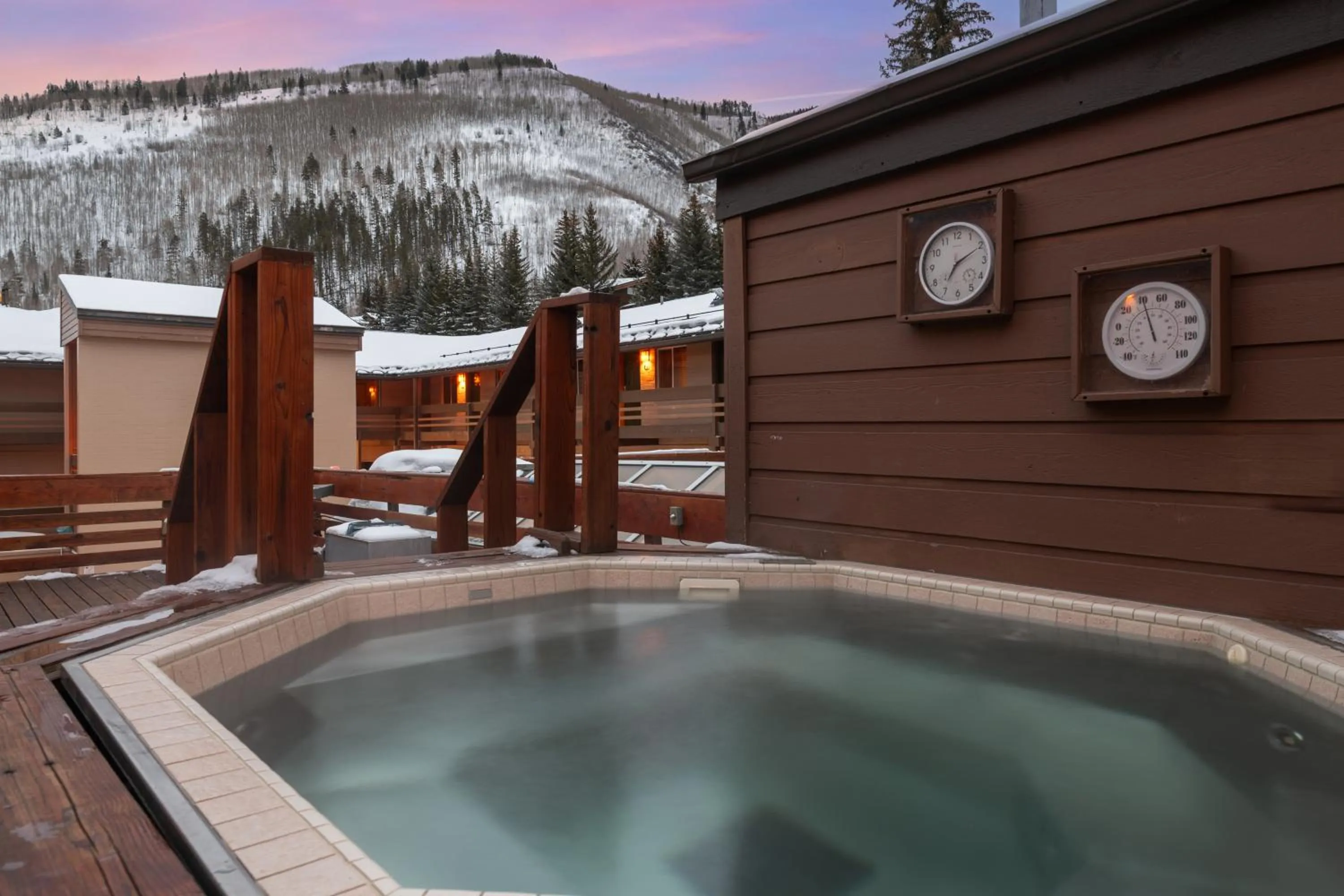 Winter in Eagle Point Resort