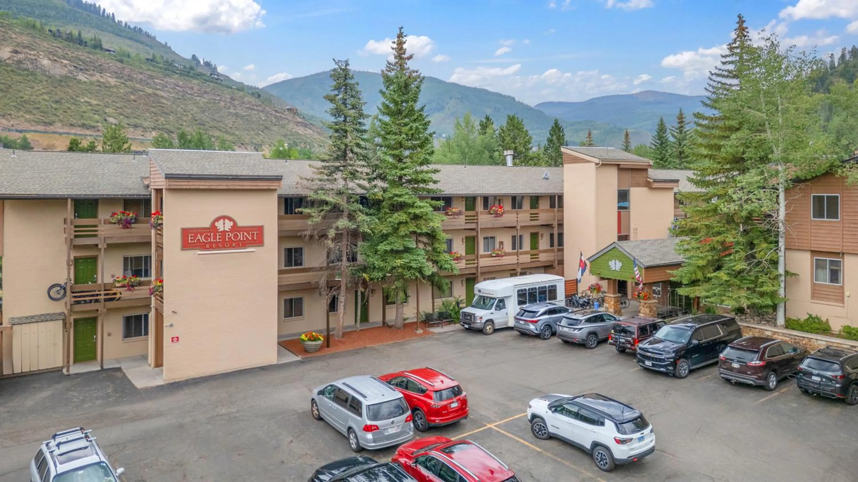 Property building in Eagle Point Resort