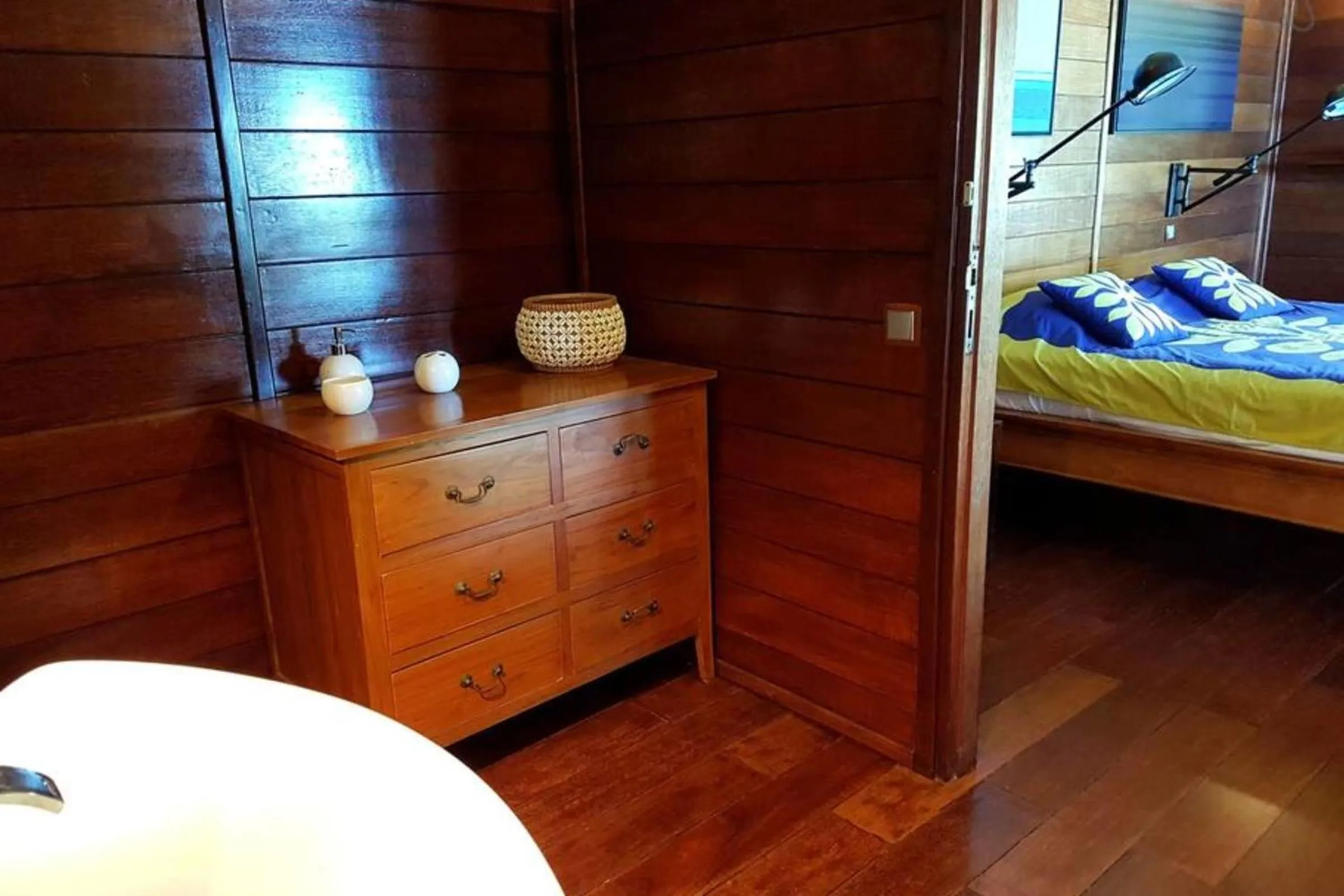 Bed in Villa Ylang Ylang