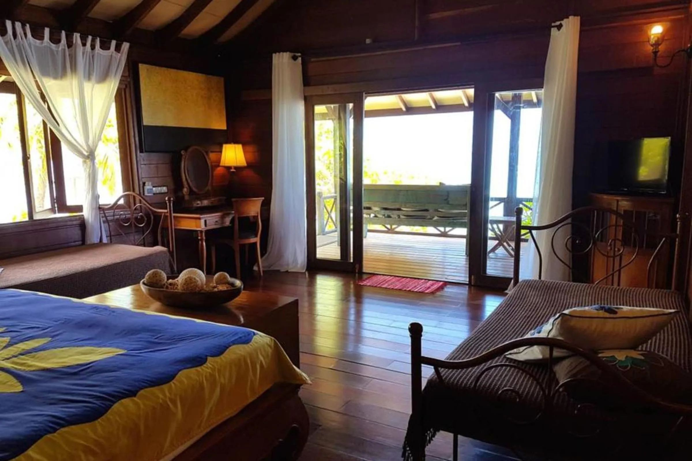 Bed in Villa Ylang Ylang