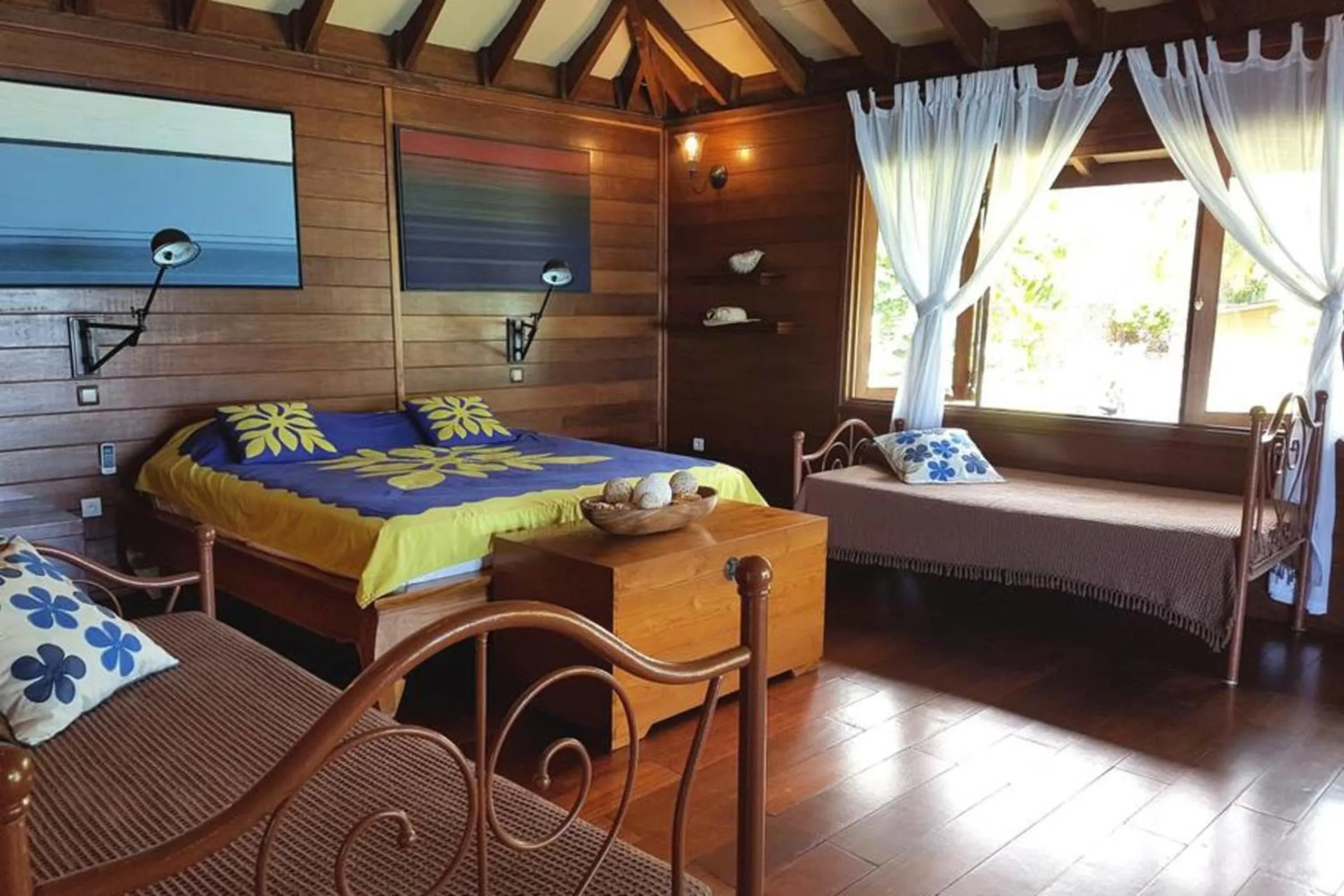 Bed in Villa Ylang Ylang