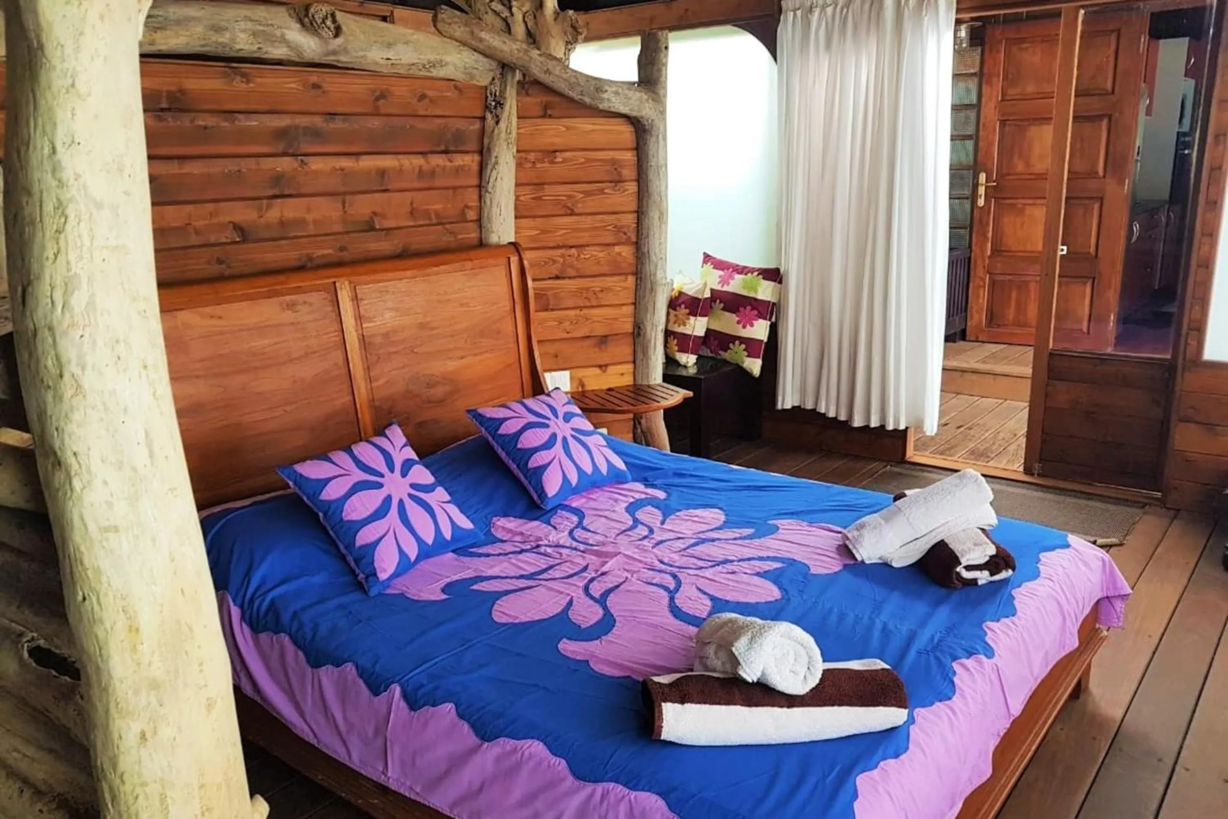 Bed in Villa Ylang Ylang