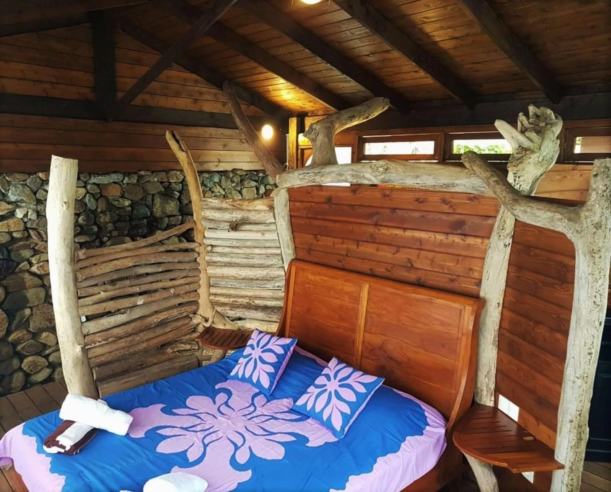 Bed in Villa Ylang Ylang