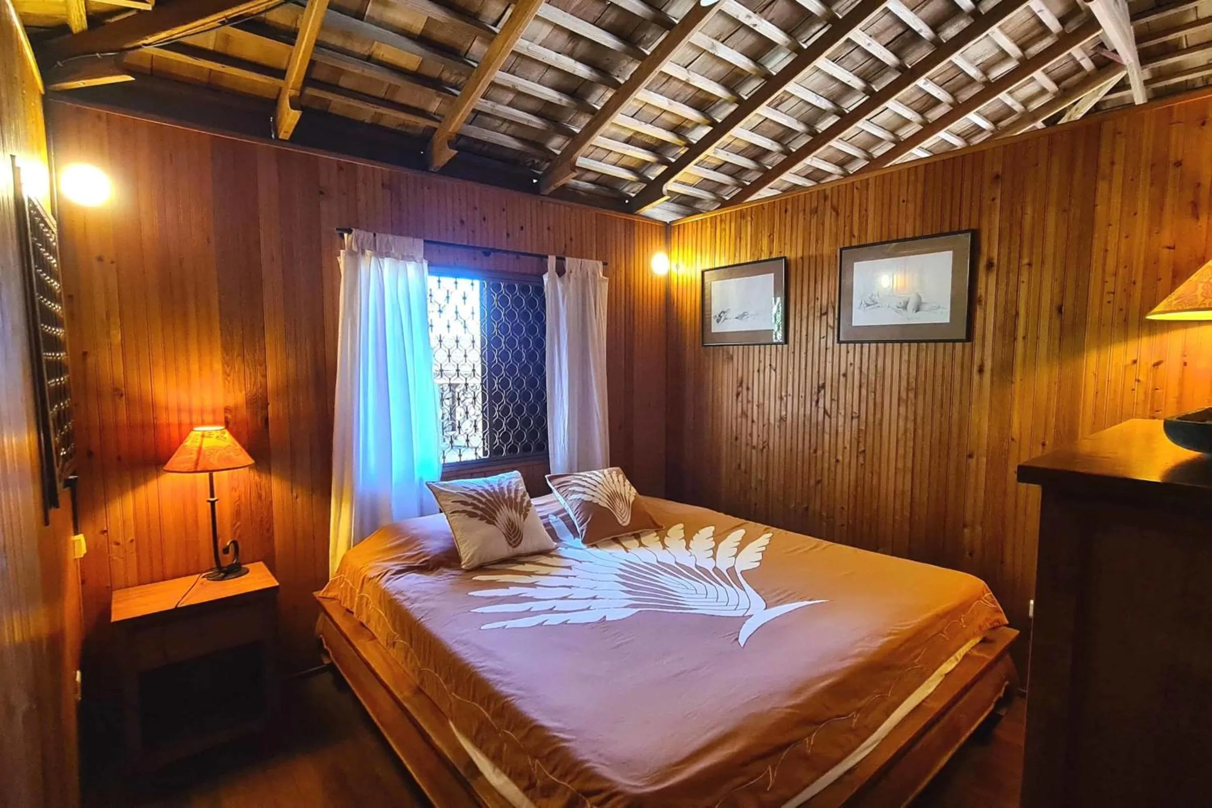 Bed in Villa Ylang Ylang