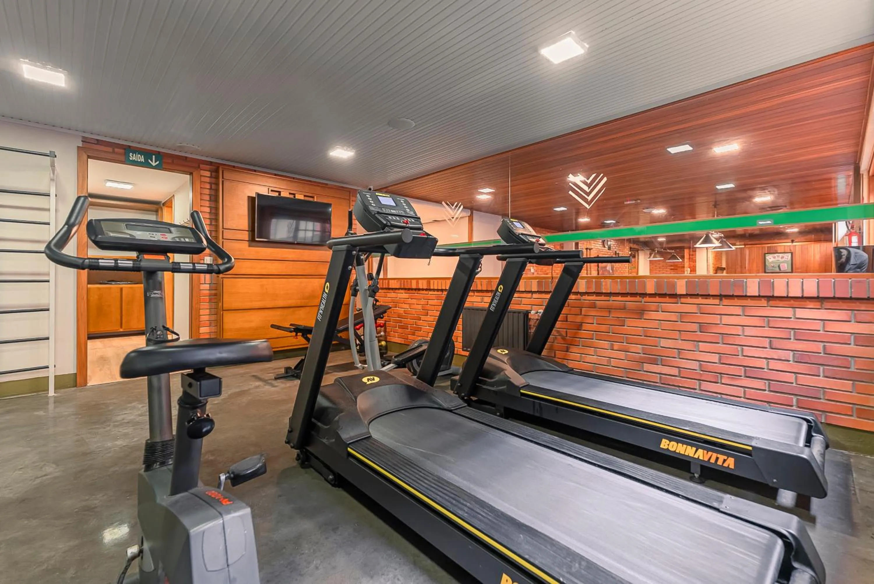 Fitness centre/facilities in Hotel Laghetto Gramado