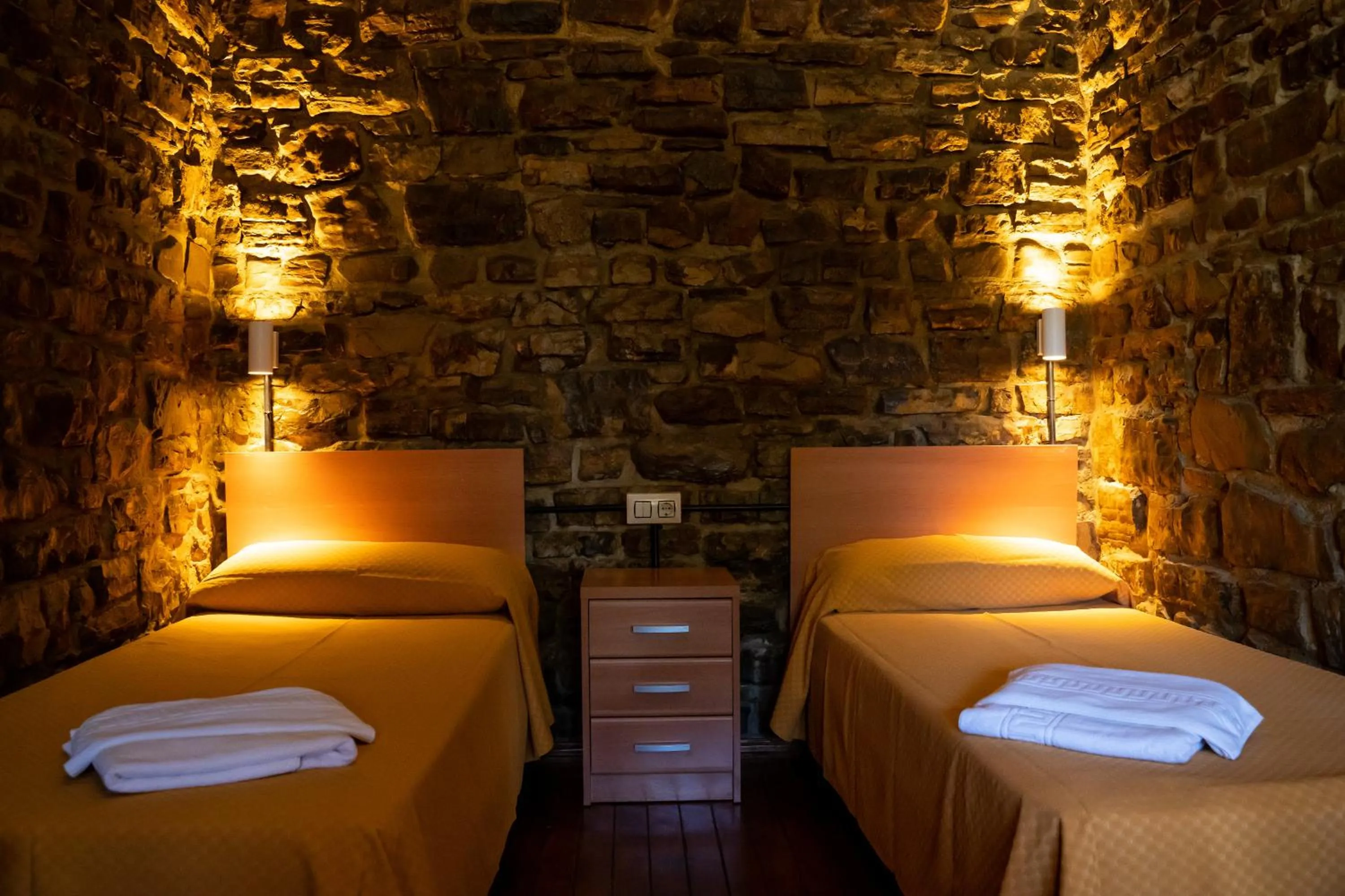 Decorative detail, Bed in Albergue Inturjoven Cortes De La Frontera