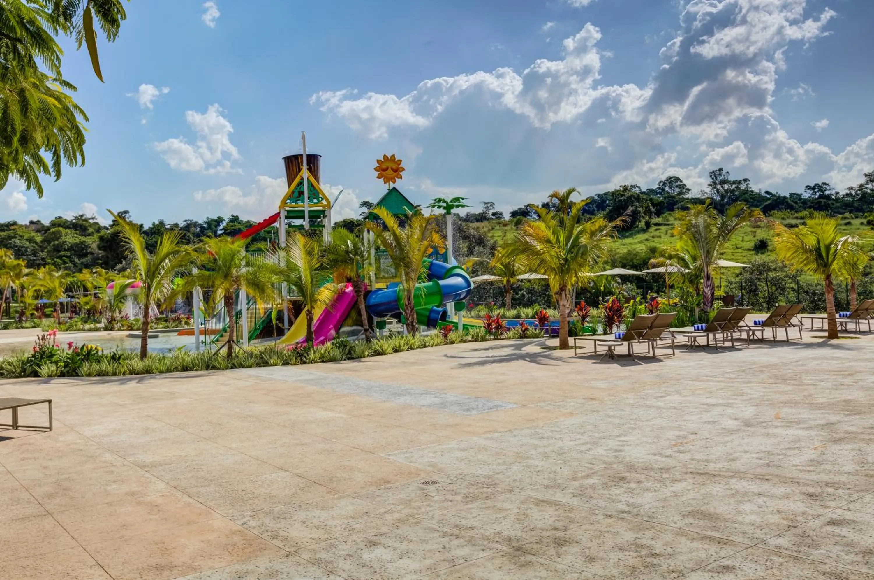 Aqua park in Cyan Resort by Atlantica