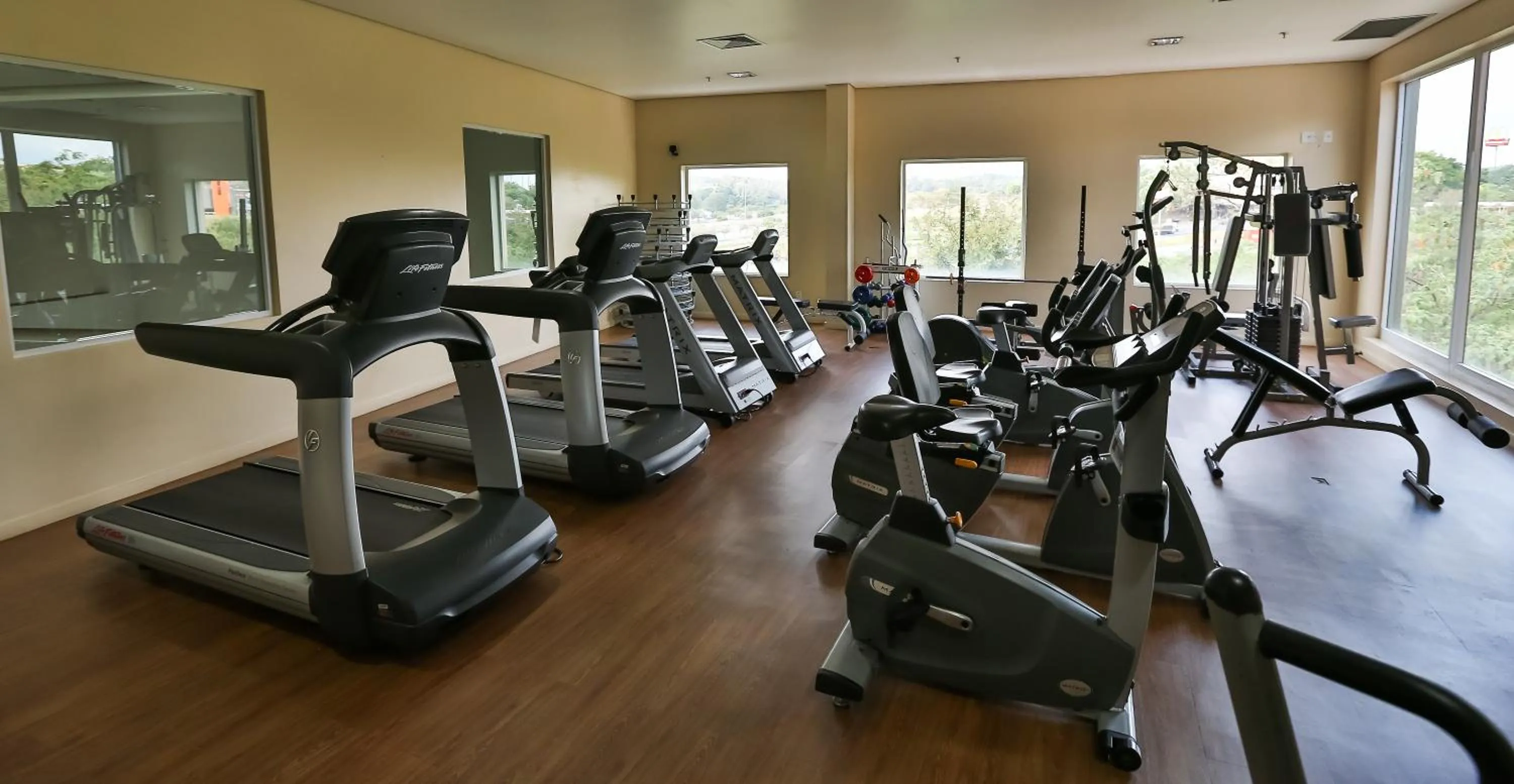 Fitness centre/facilities in Cyan Resort by Atlantica