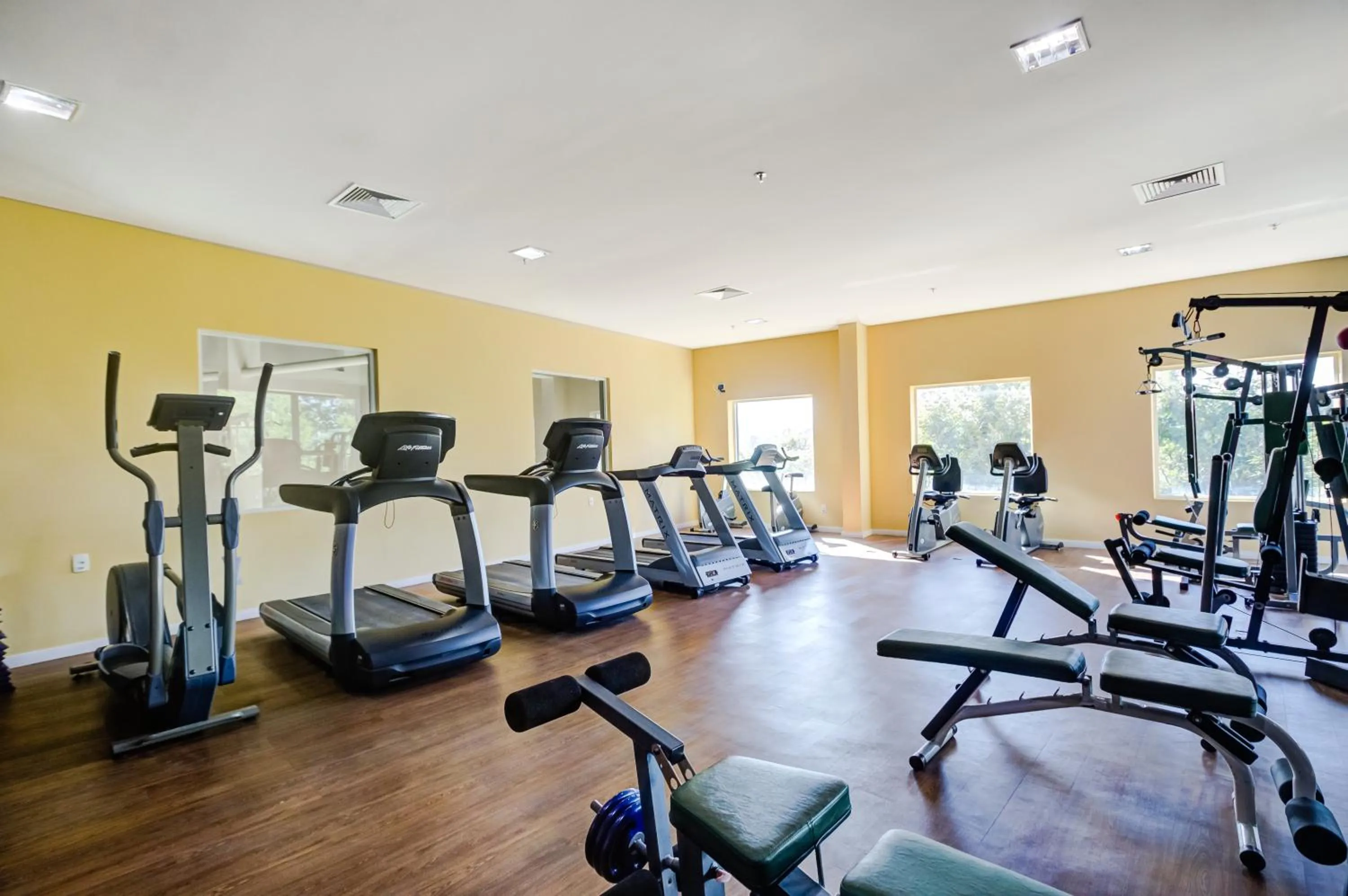 Fitness centre/facilities in Cyan Resort by Atlantica