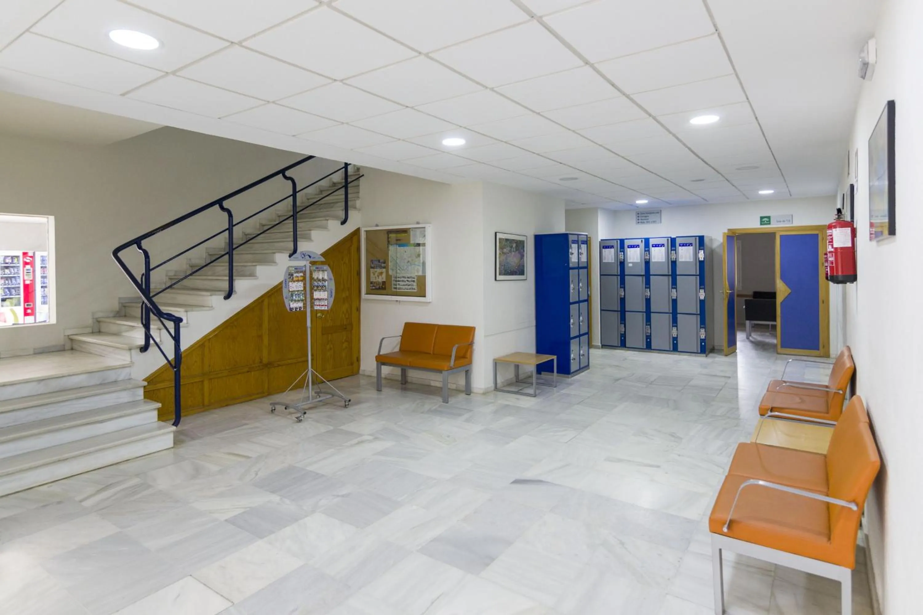 Lobby or reception in Albergue Inturjoven Sevilla