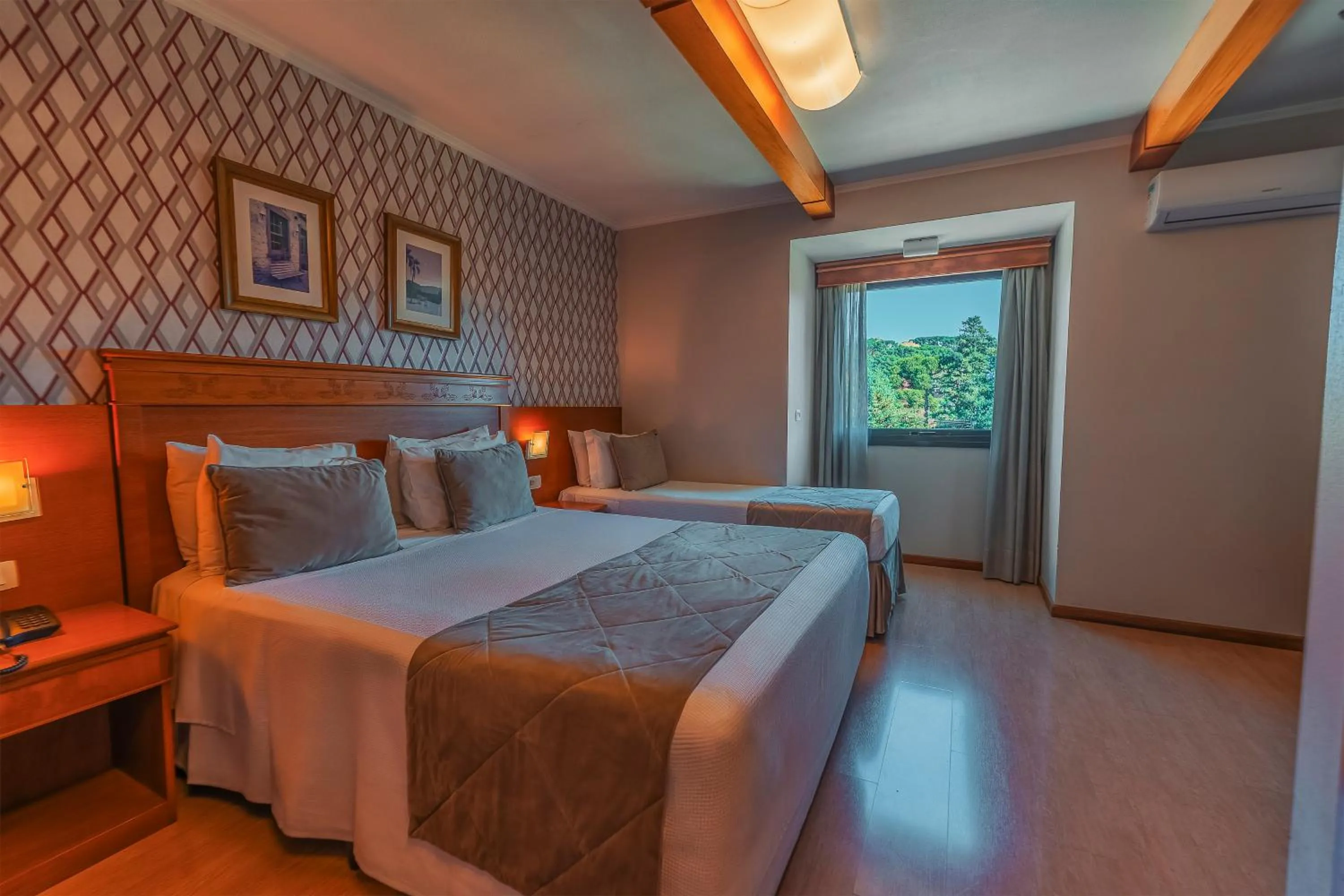 Bedroom, Bed in Hotel Laghetto Premio