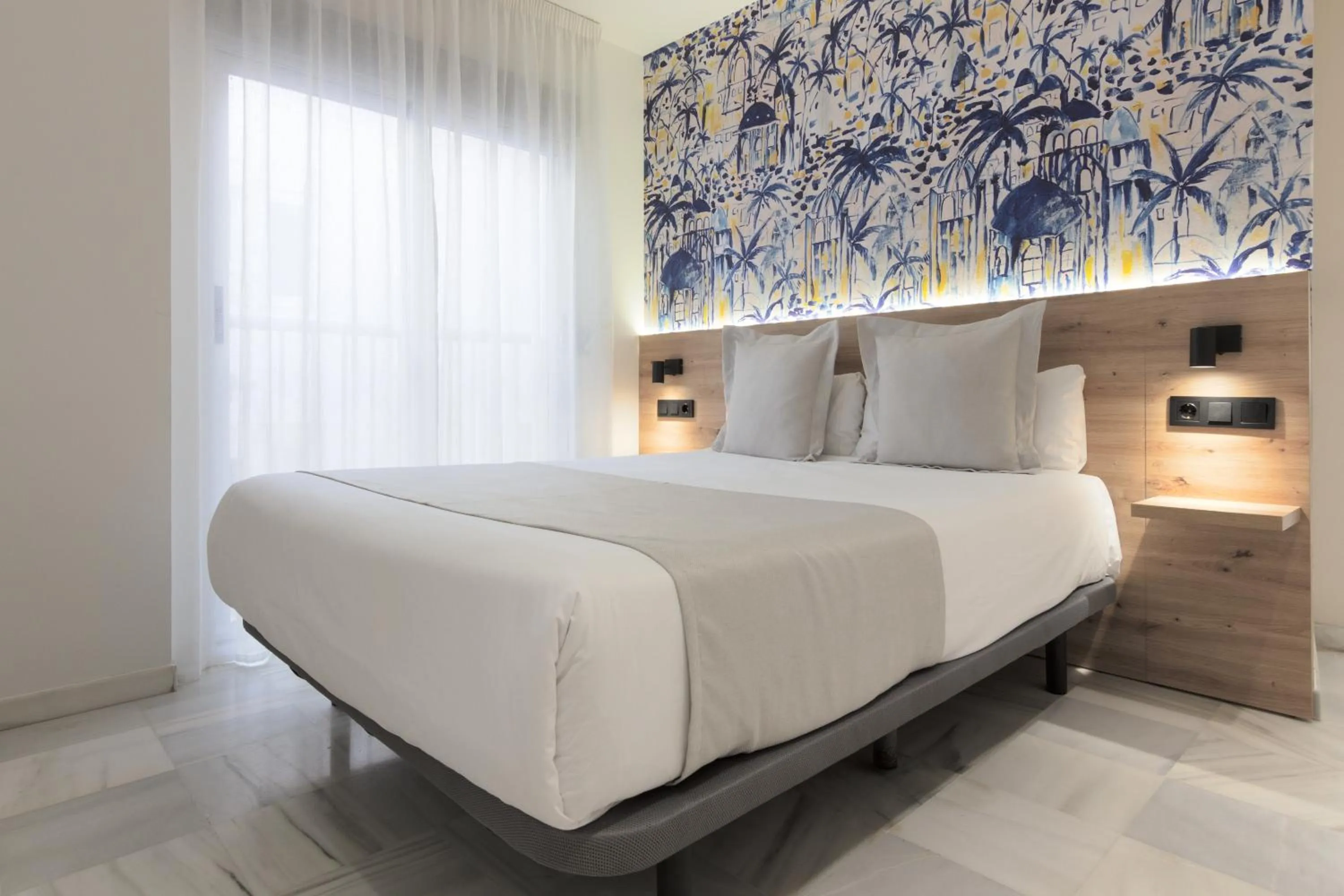 Bedroom, Bed in Hotel La Milagrosa