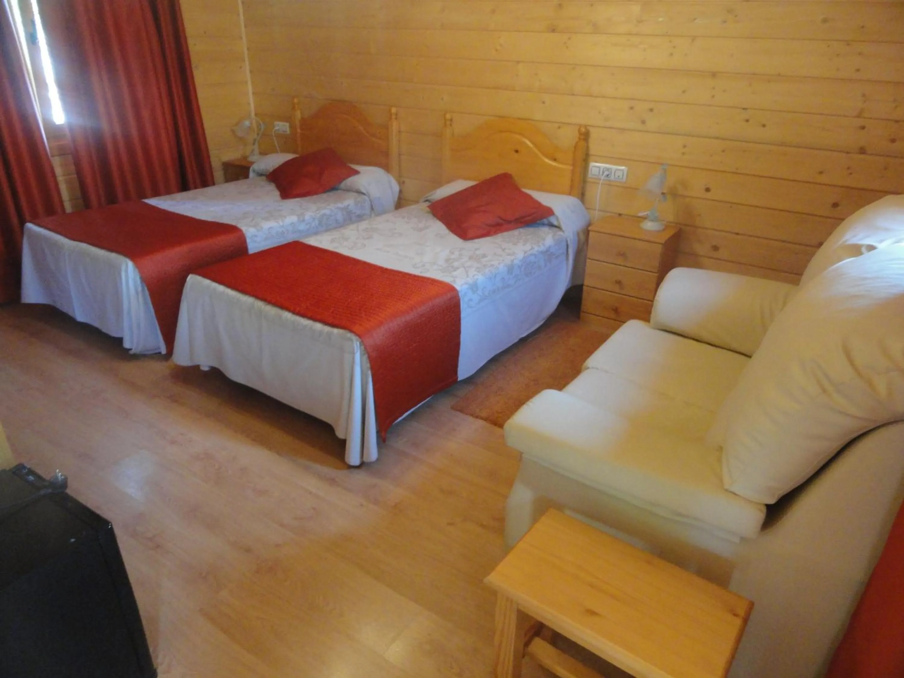 Bed in Motel San Isidro