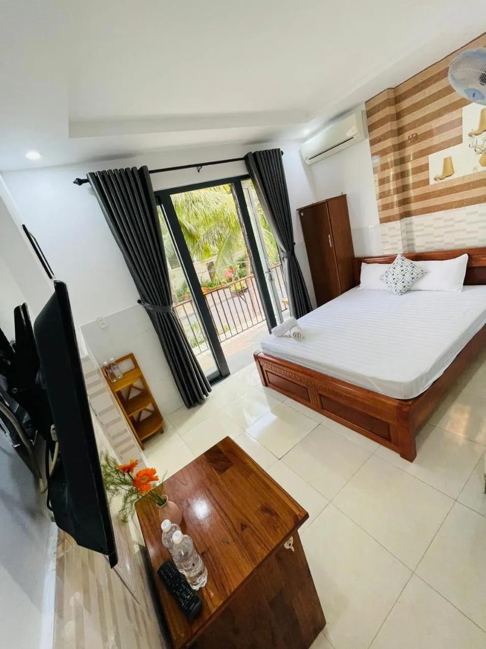 Bed in Cuong Thinh Homestay