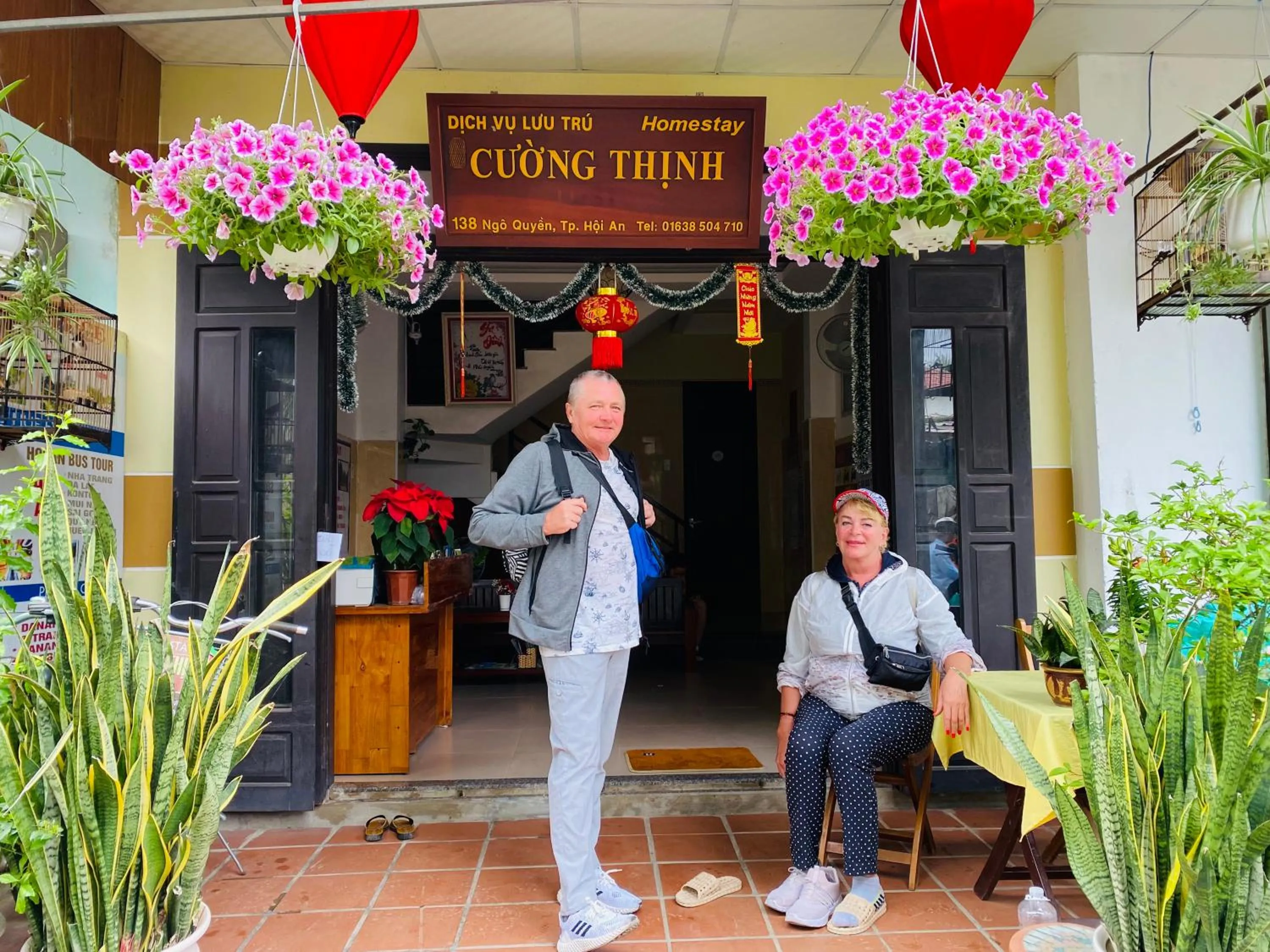Facade/entrance in Cuong Thinh Homestay