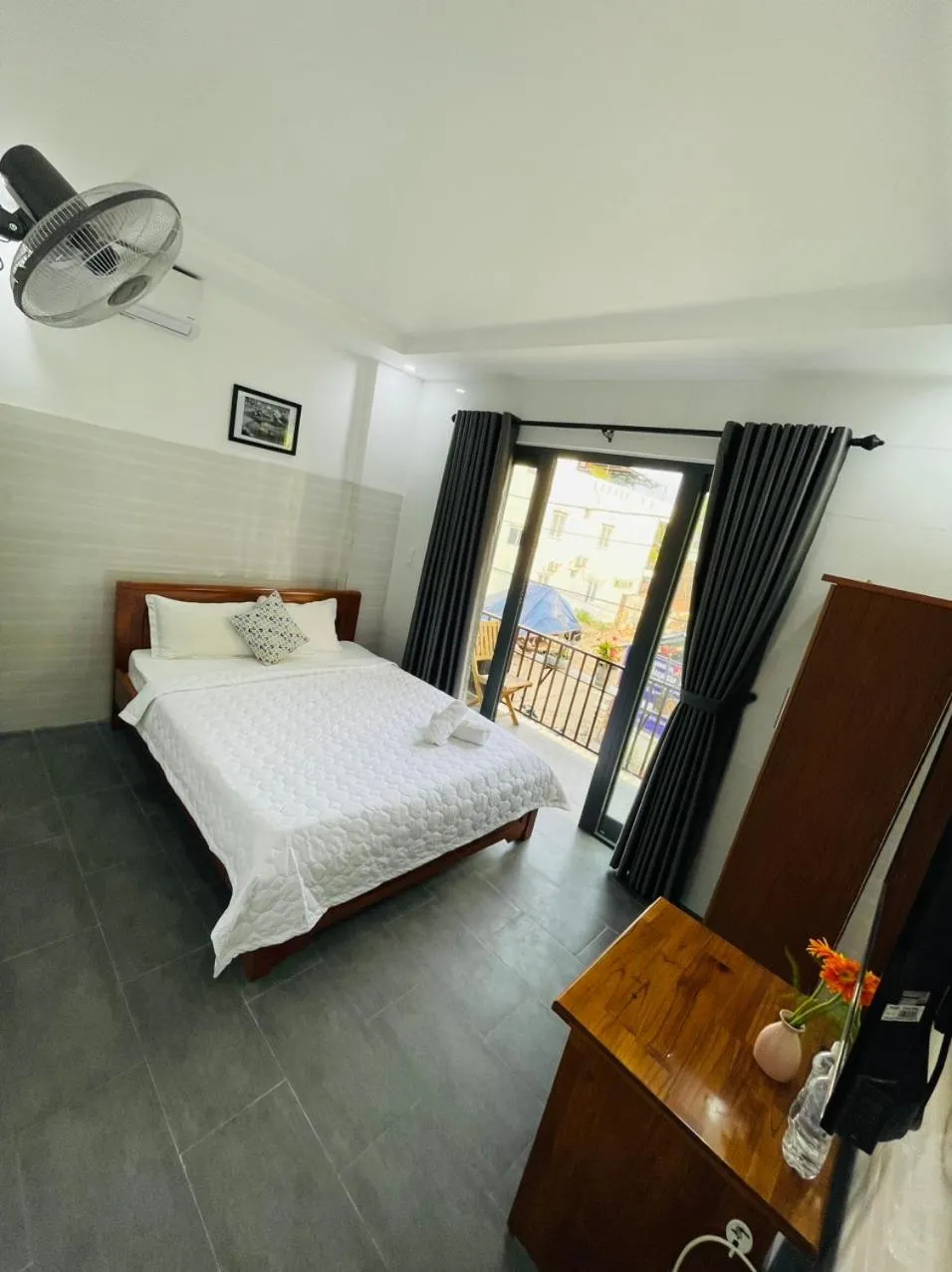 Bed in Cuong Thinh Homestay