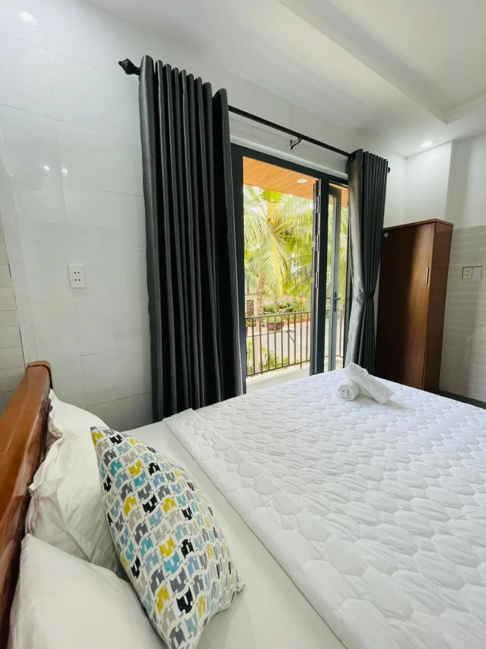Bed in Cuong Thinh Homestay