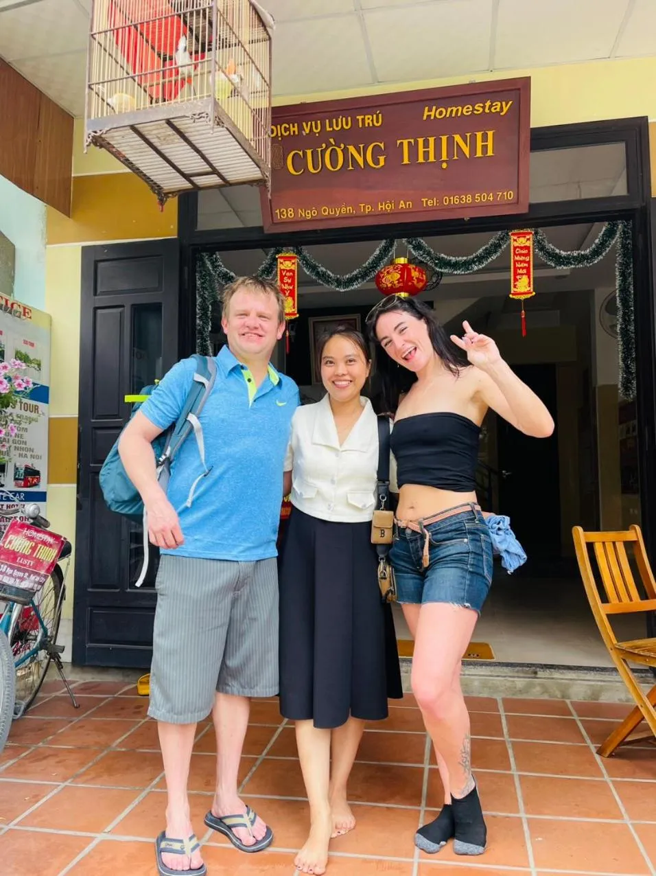 Property logo or sign in Cuong Thinh Homestay