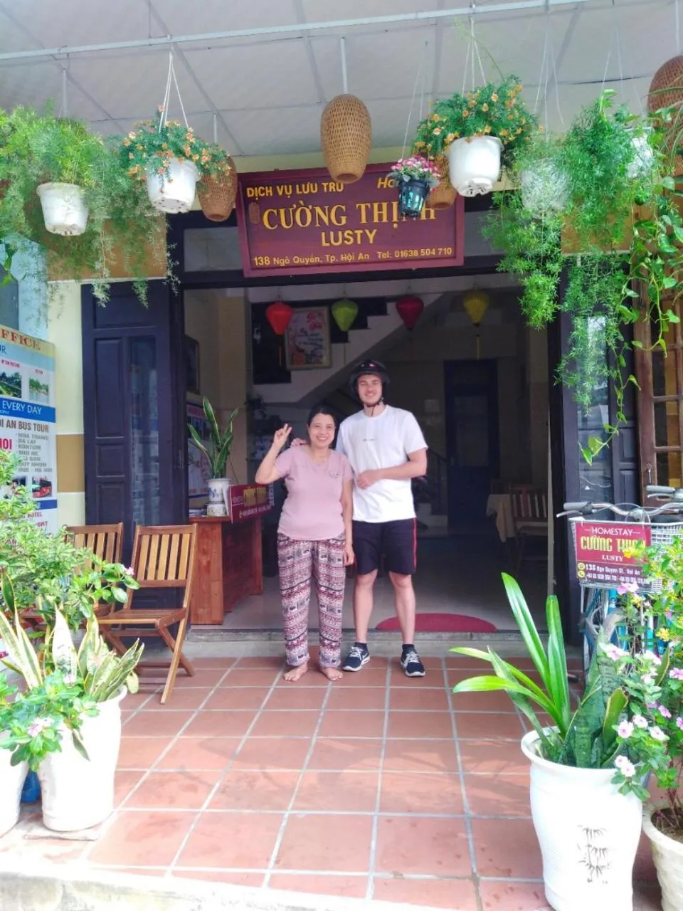 People in Cuong Thinh Homestay