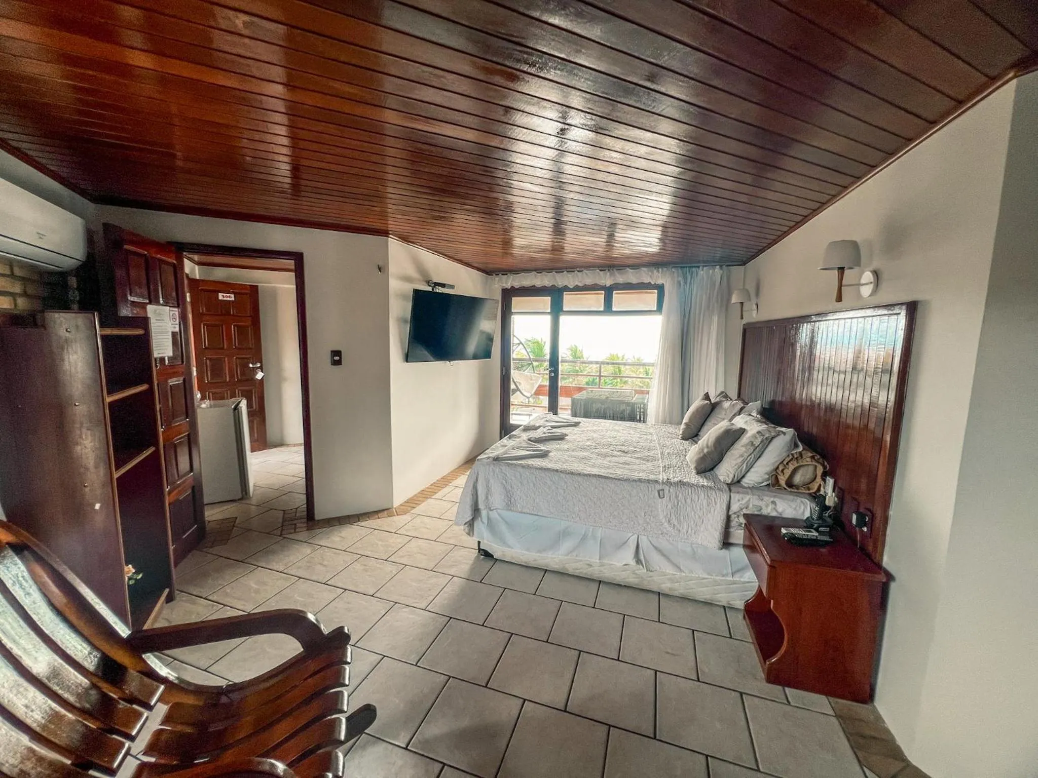 Bed in Falésia Praia Hotel