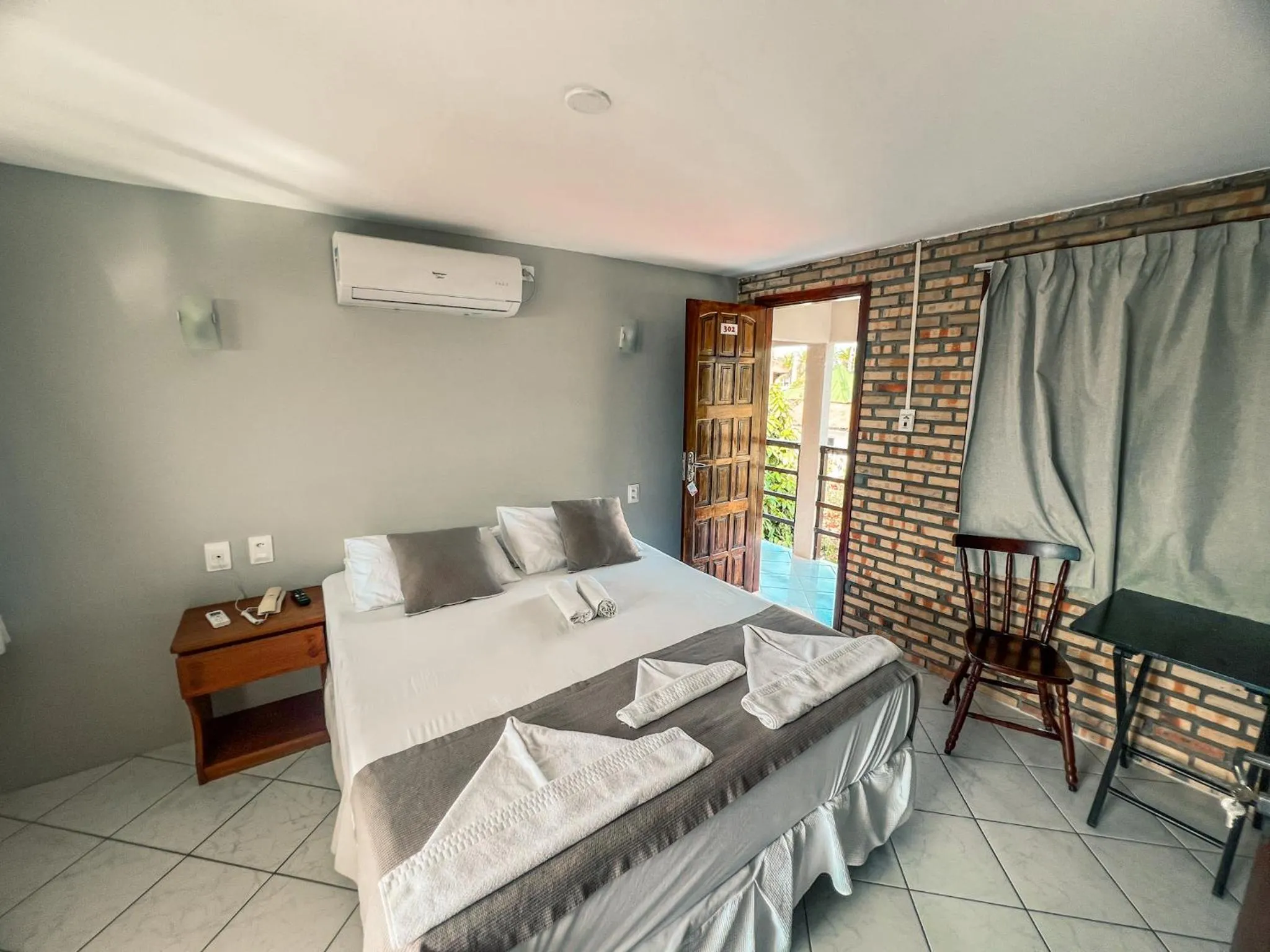 Bed in Falésia Praia Hotel