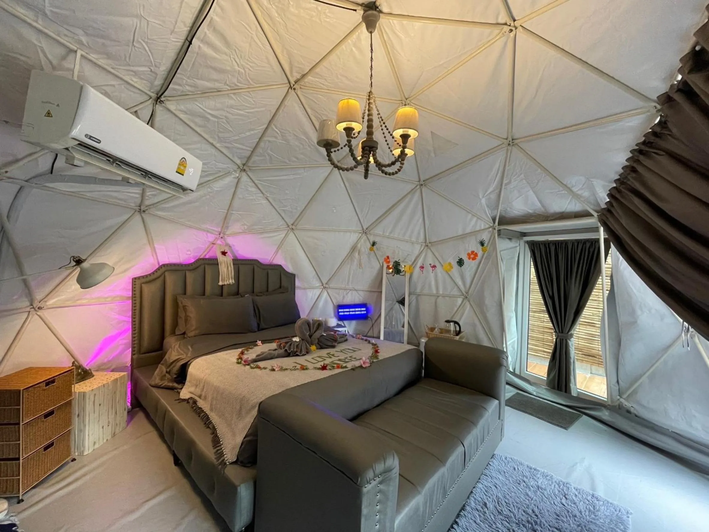 Bed in Phuket Signature Glamping