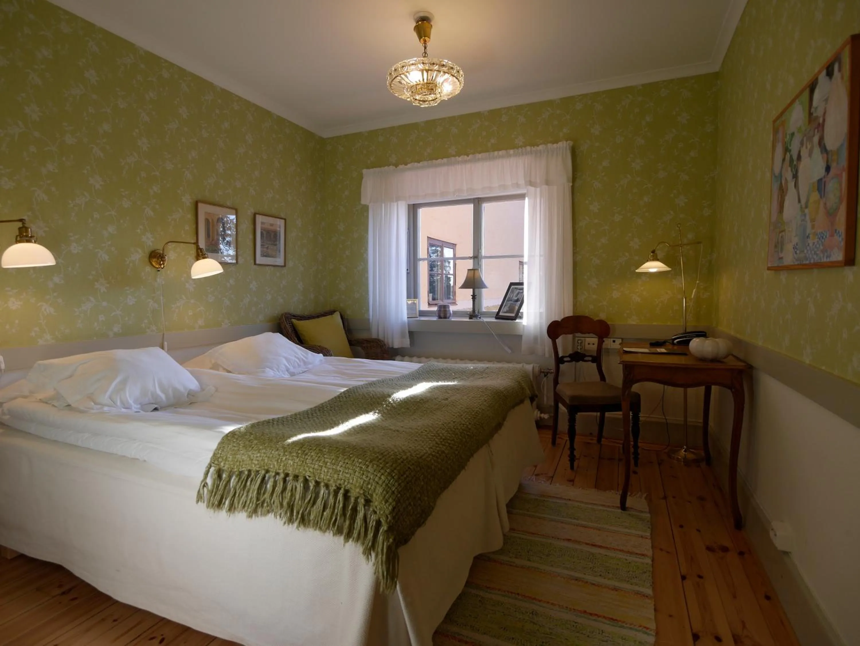 Bed in Sigtunastiftelsen Hotell & Konferens