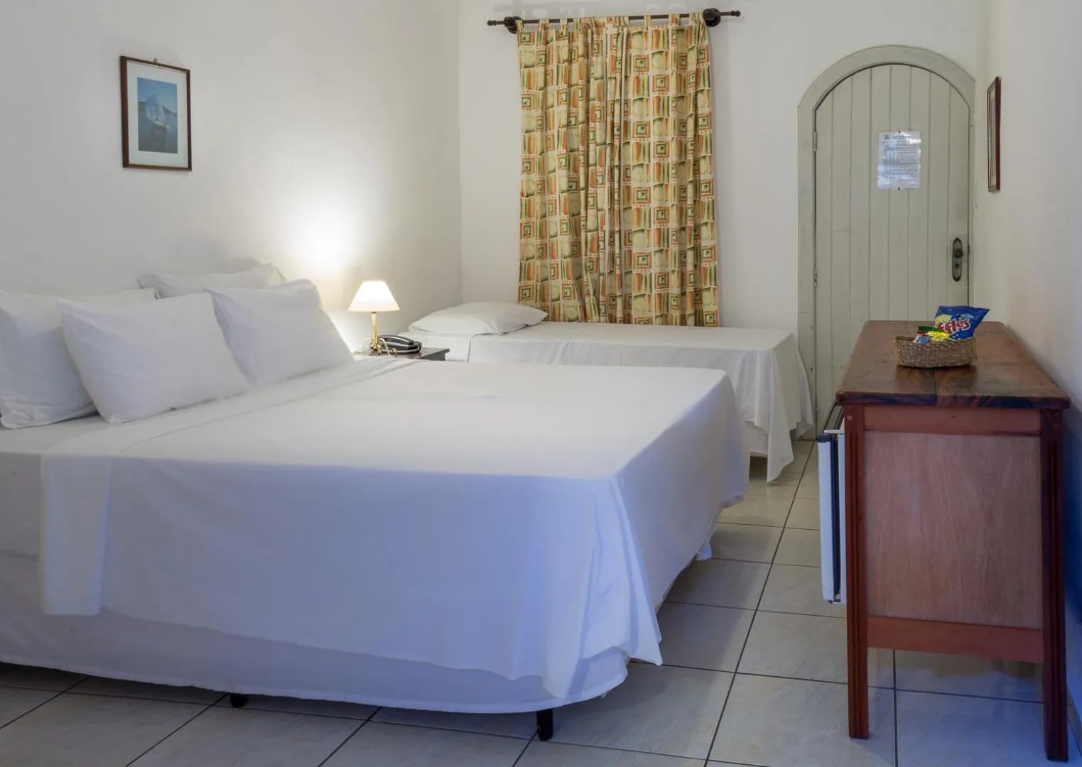 Bed in Pousada da Condessa