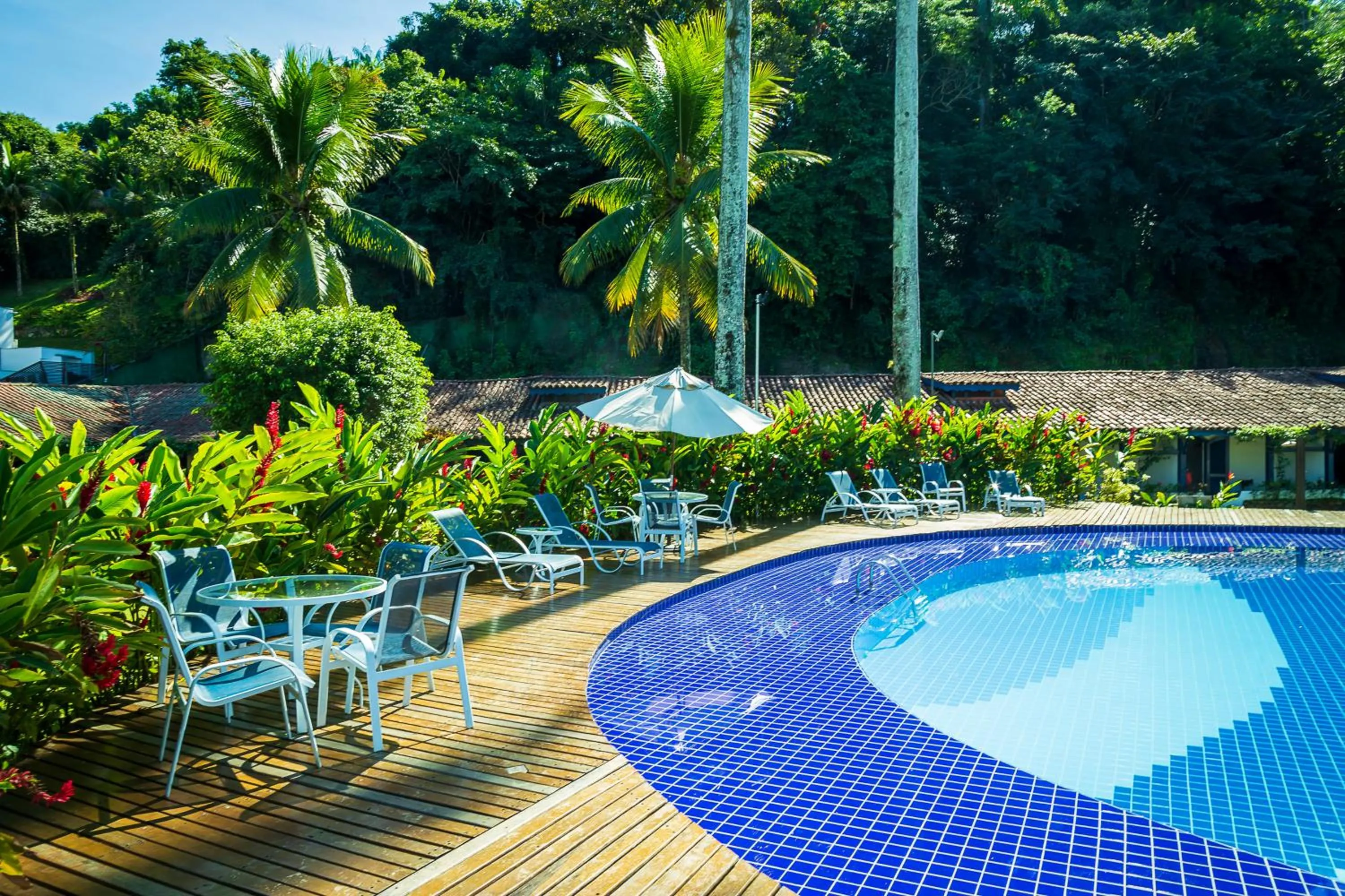 Swimming pool in Pousada da Condessa