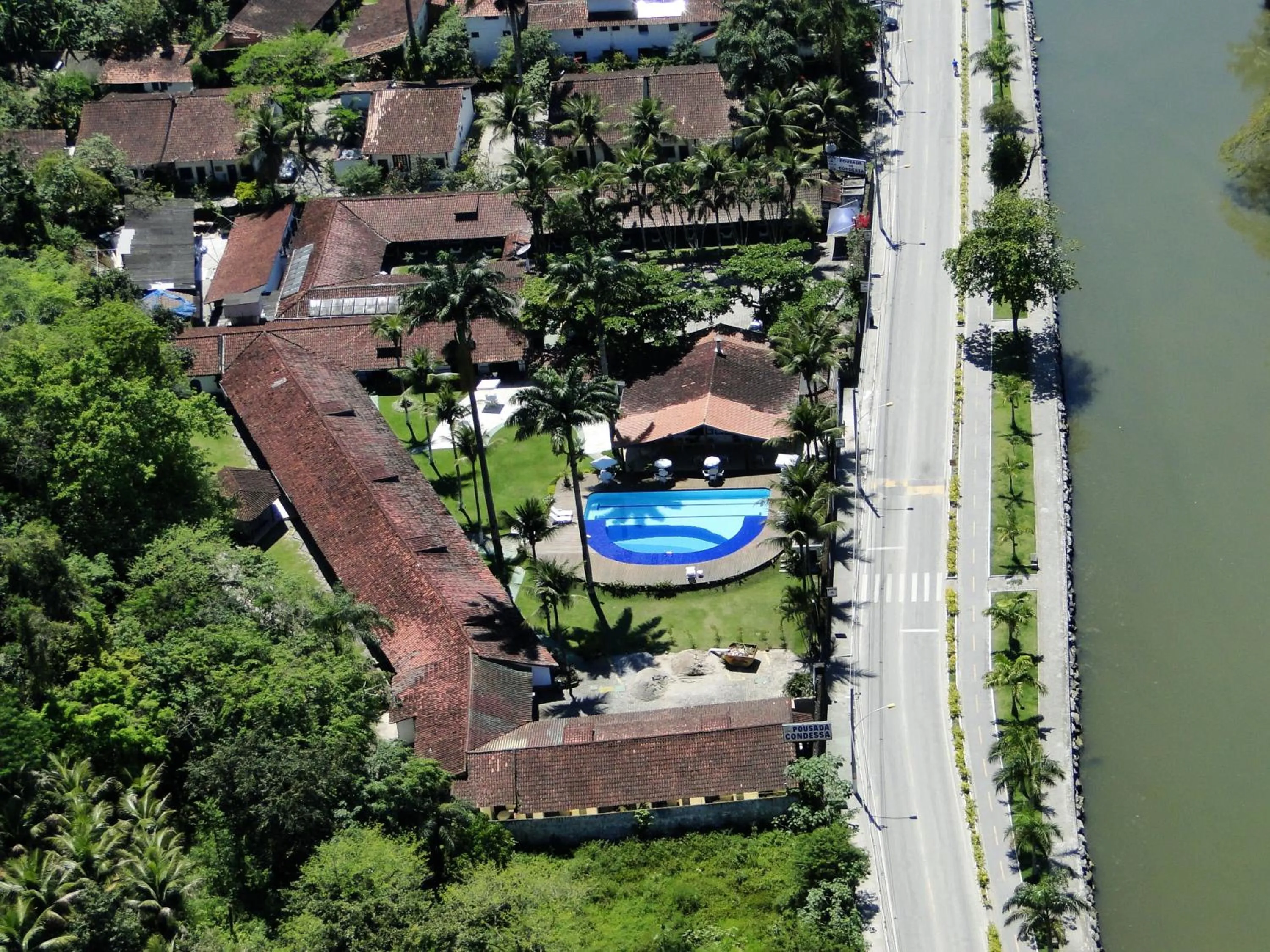 Bird's eye view in Pousada da Condessa
