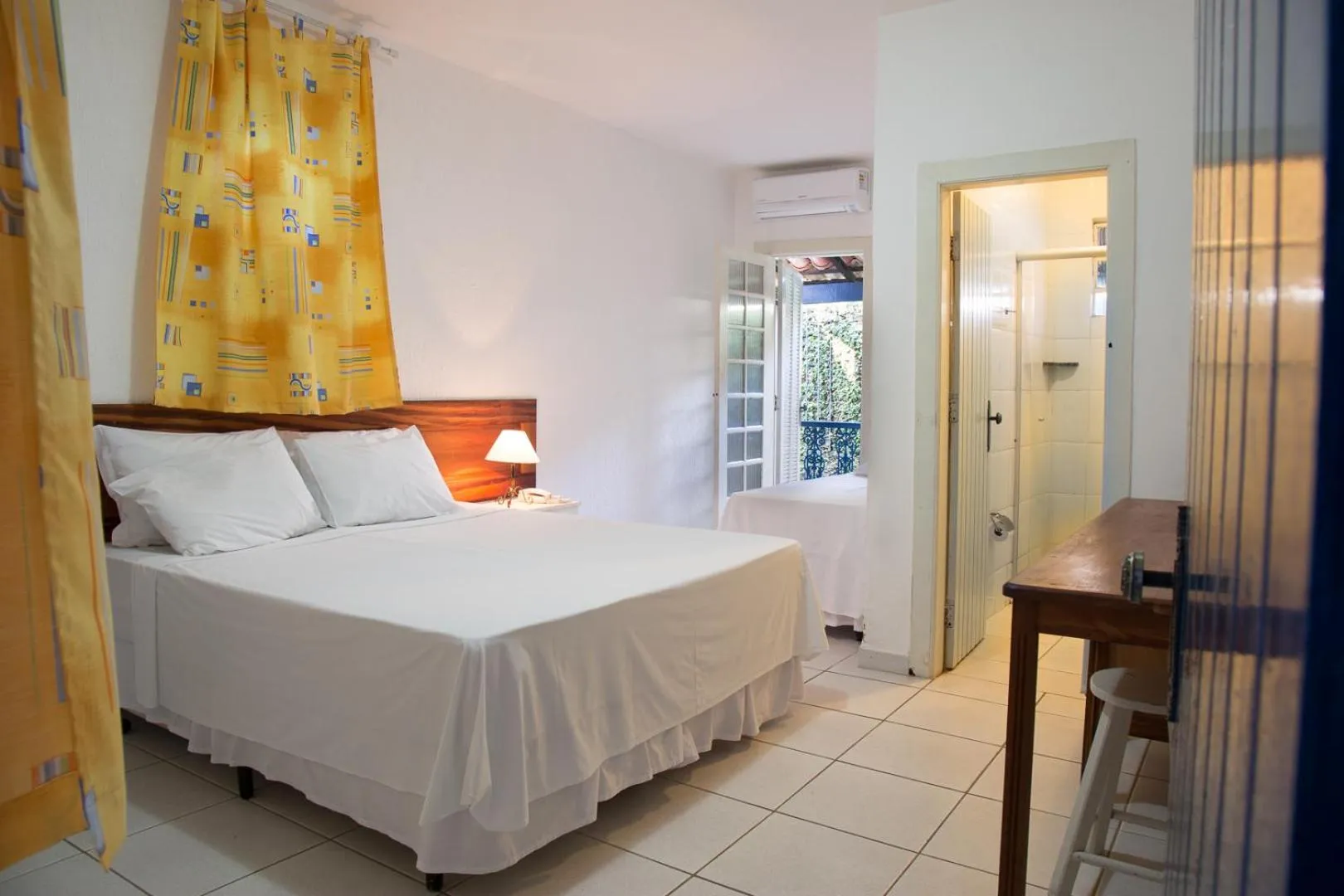 Bed in Pousada da Condessa