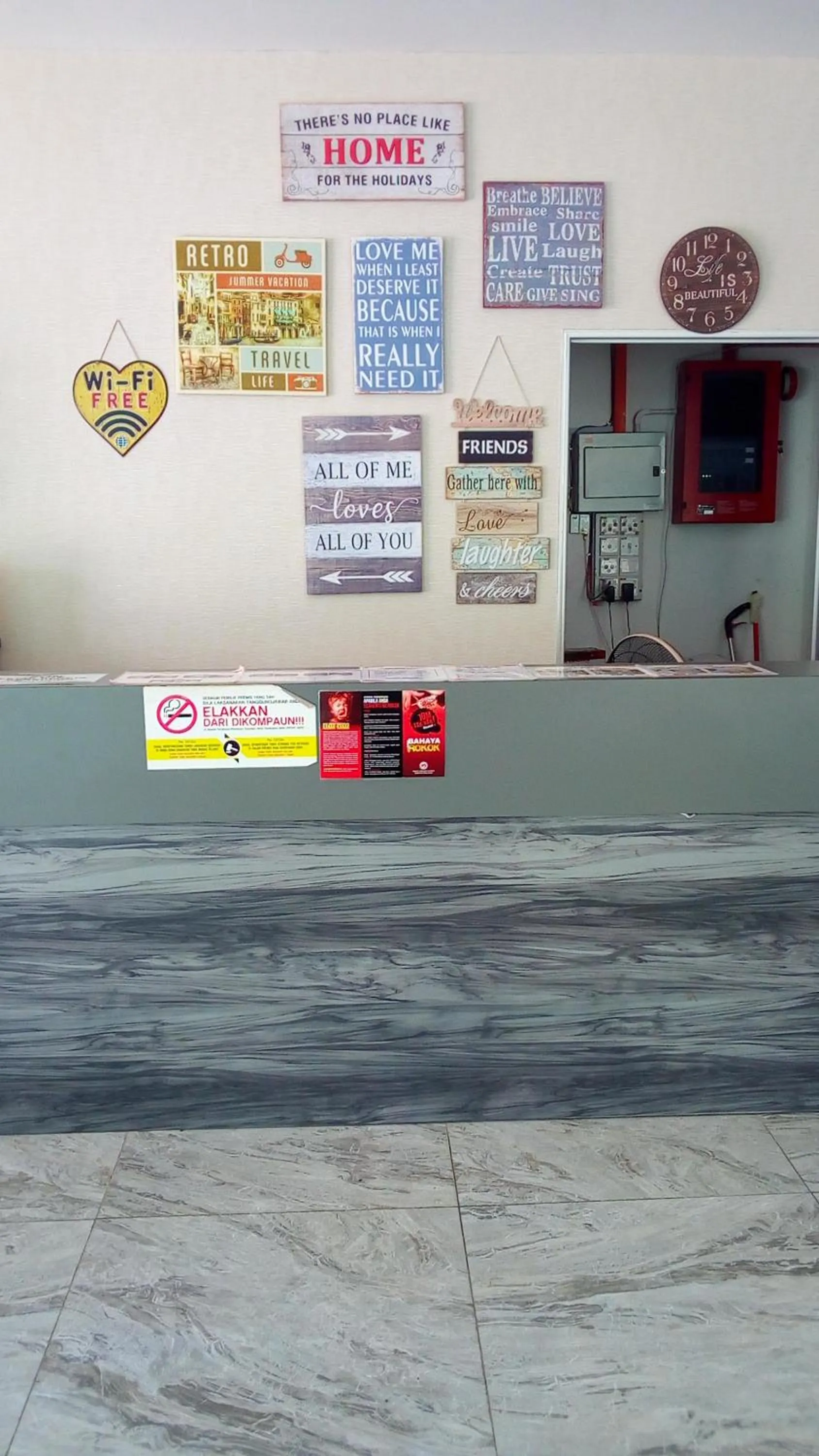 Lobby or reception in Hotel Kamelia