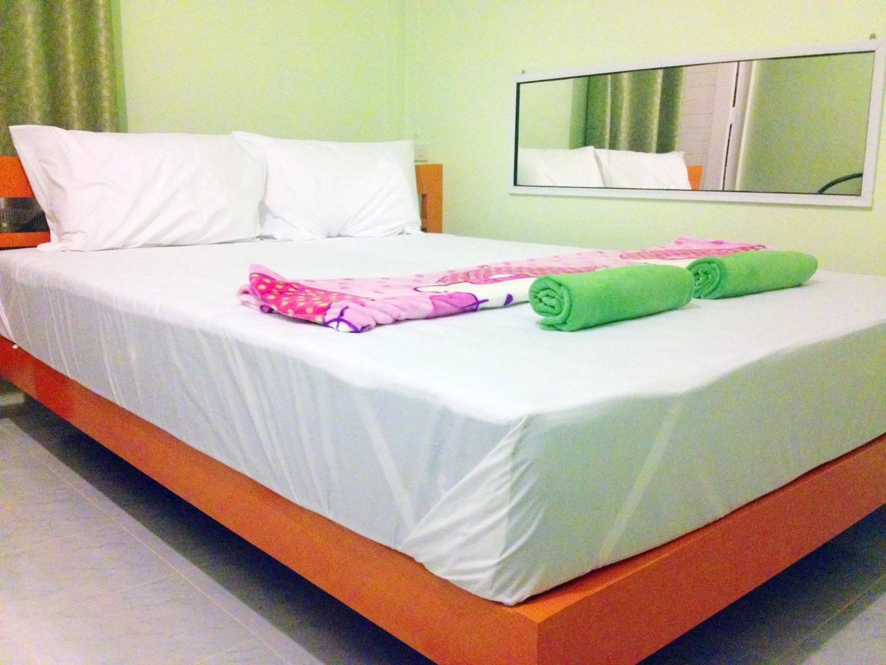 Bed in Go Green Resort