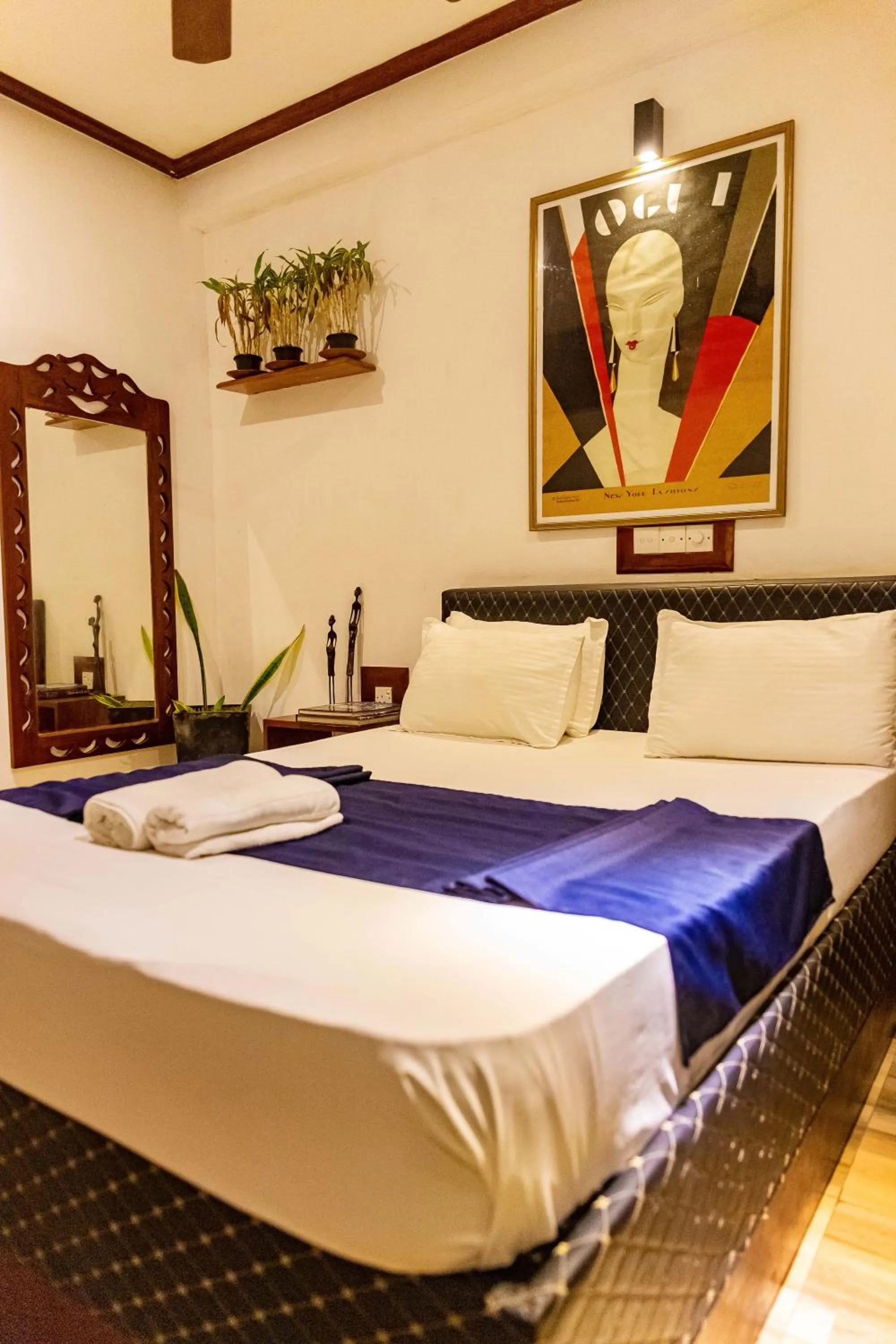 Bed in Villa Surf Beach