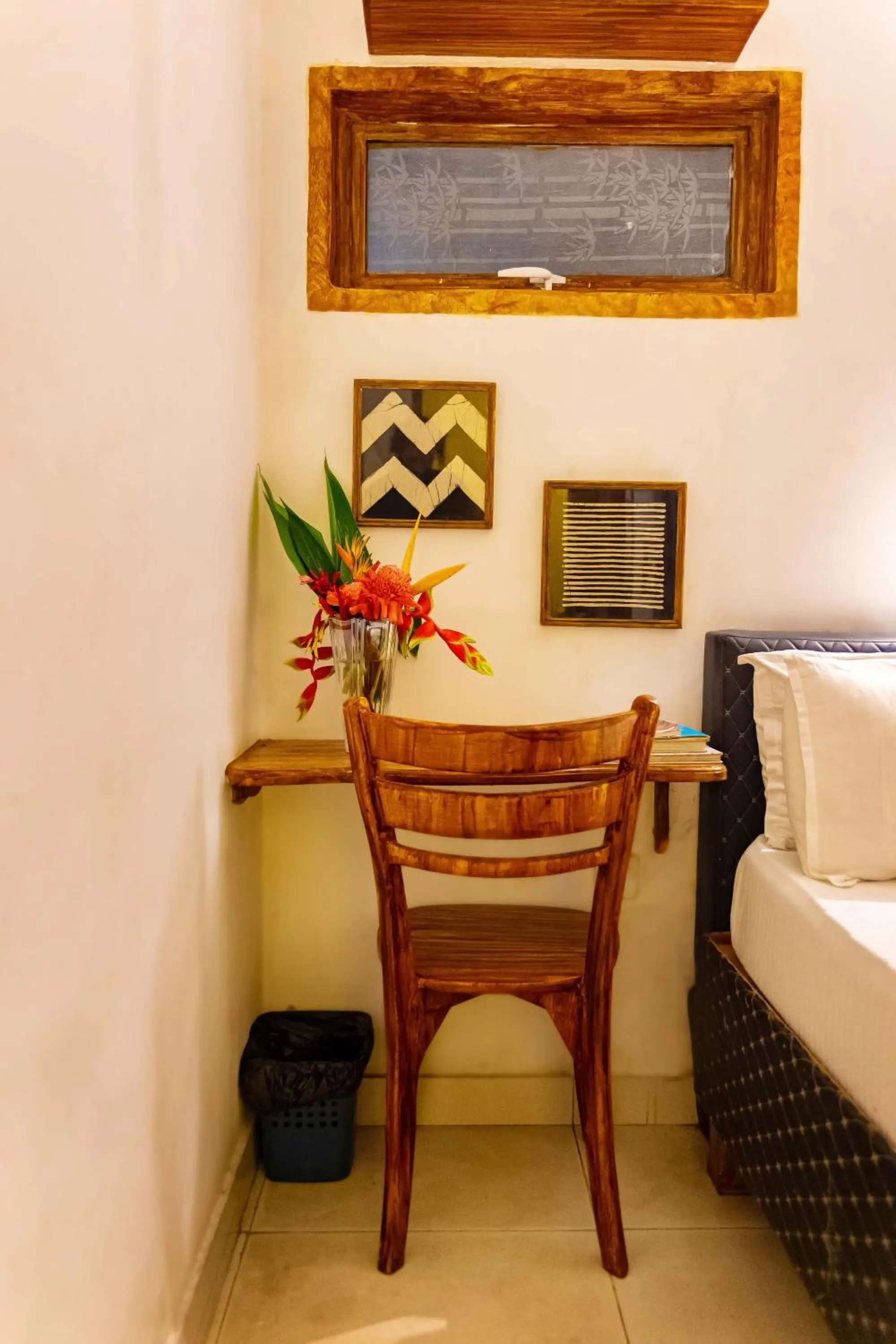 Bed in Villa Surf Beach