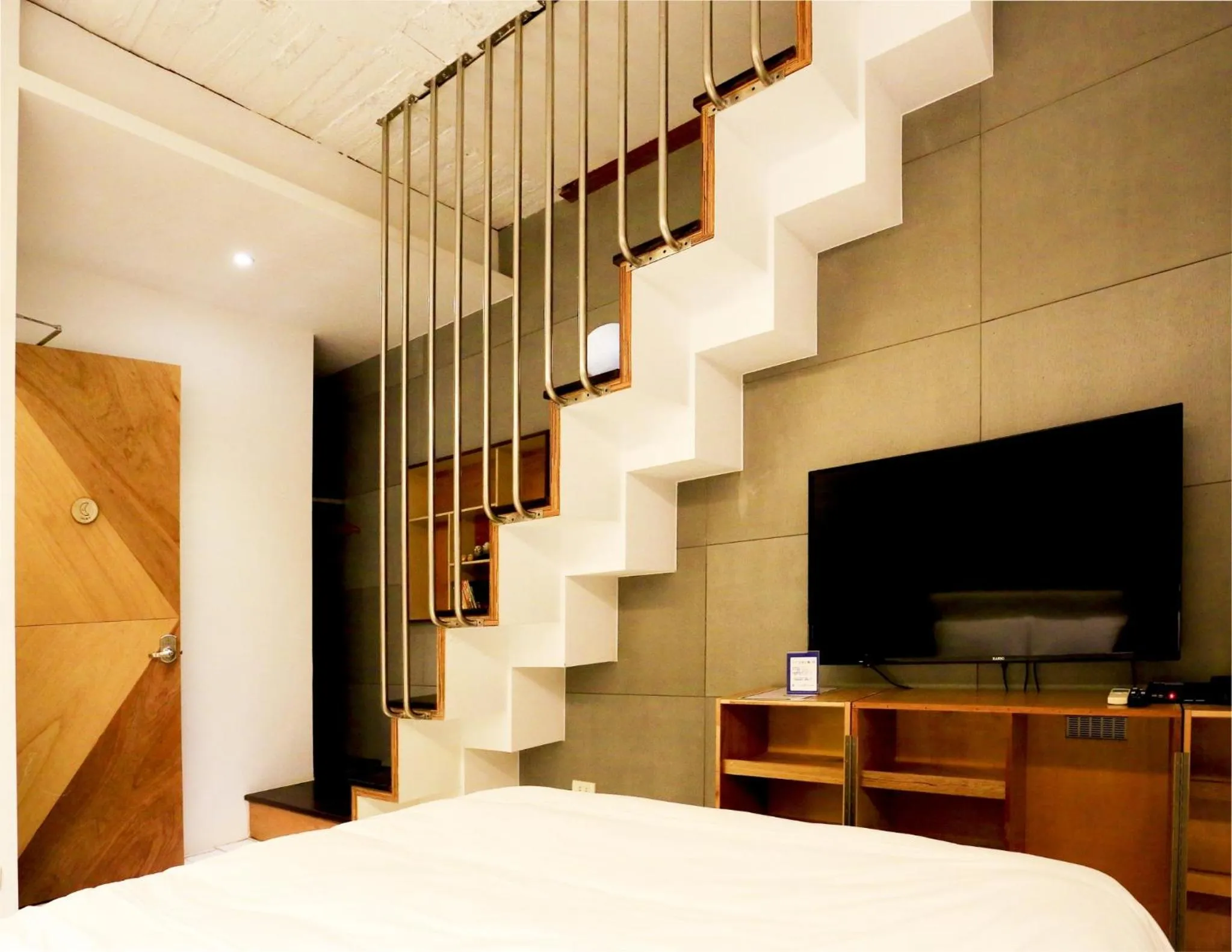 Bed in T.P. Apartment