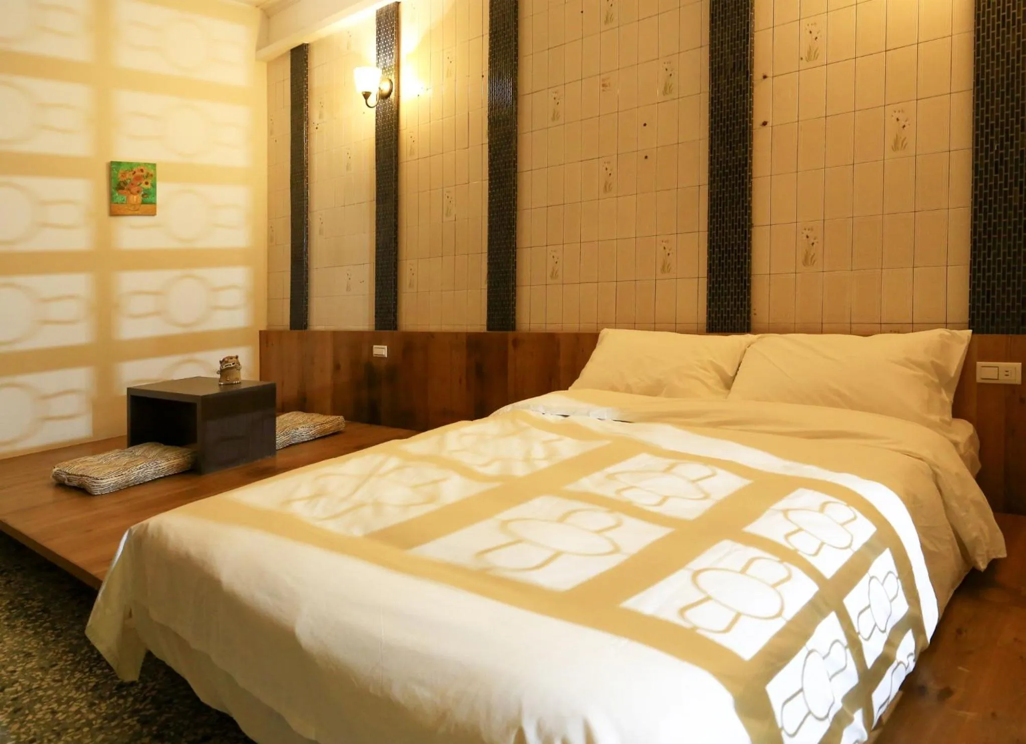 Bed in T.P. Apartment