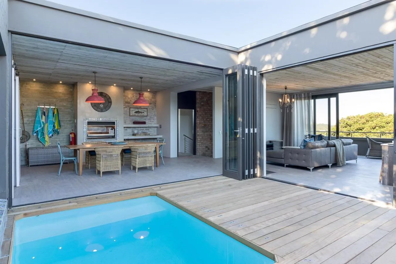 Living room in The Quarter Deck