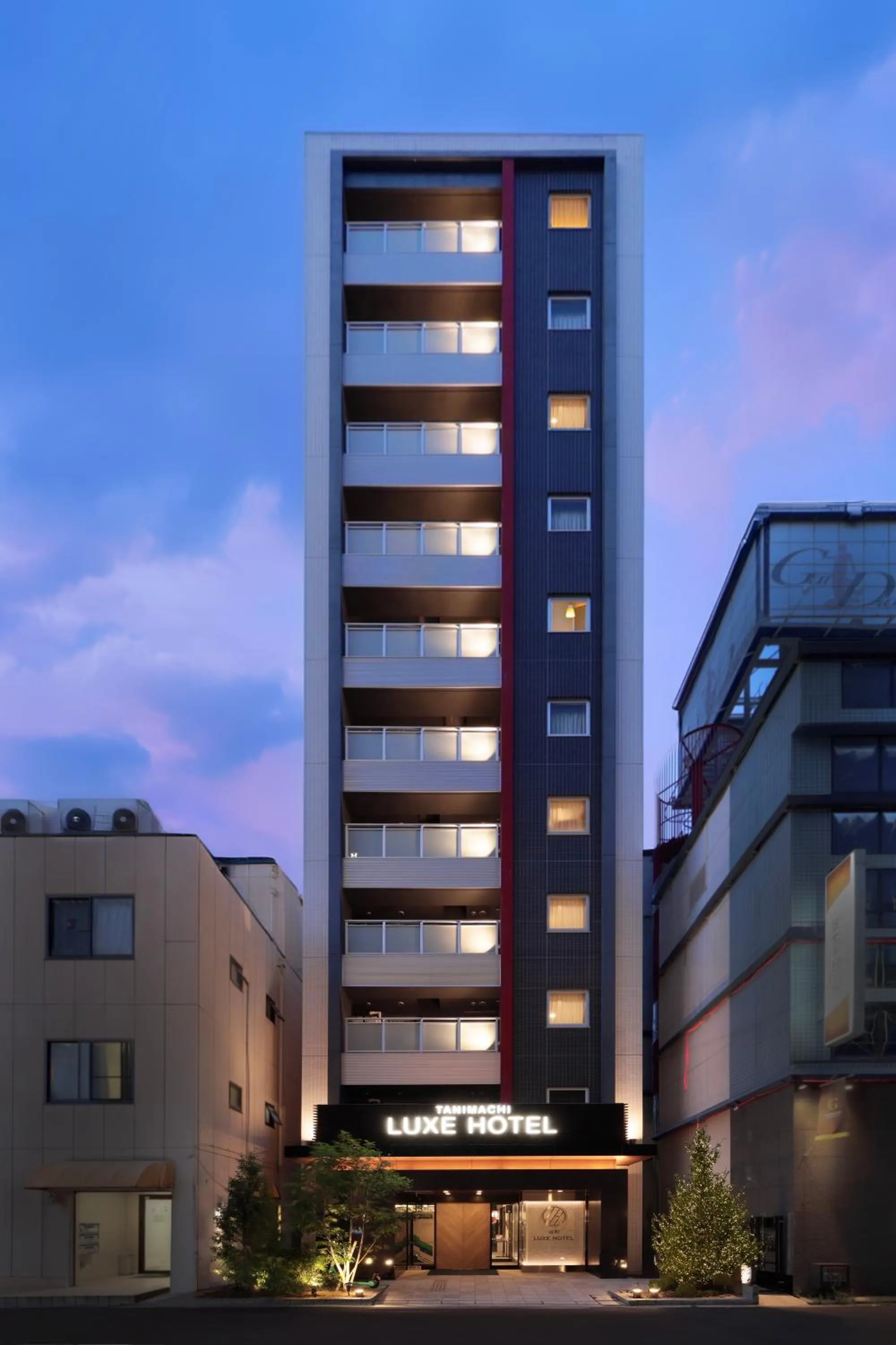 Property building in Tanimachi LUXE HOTEL