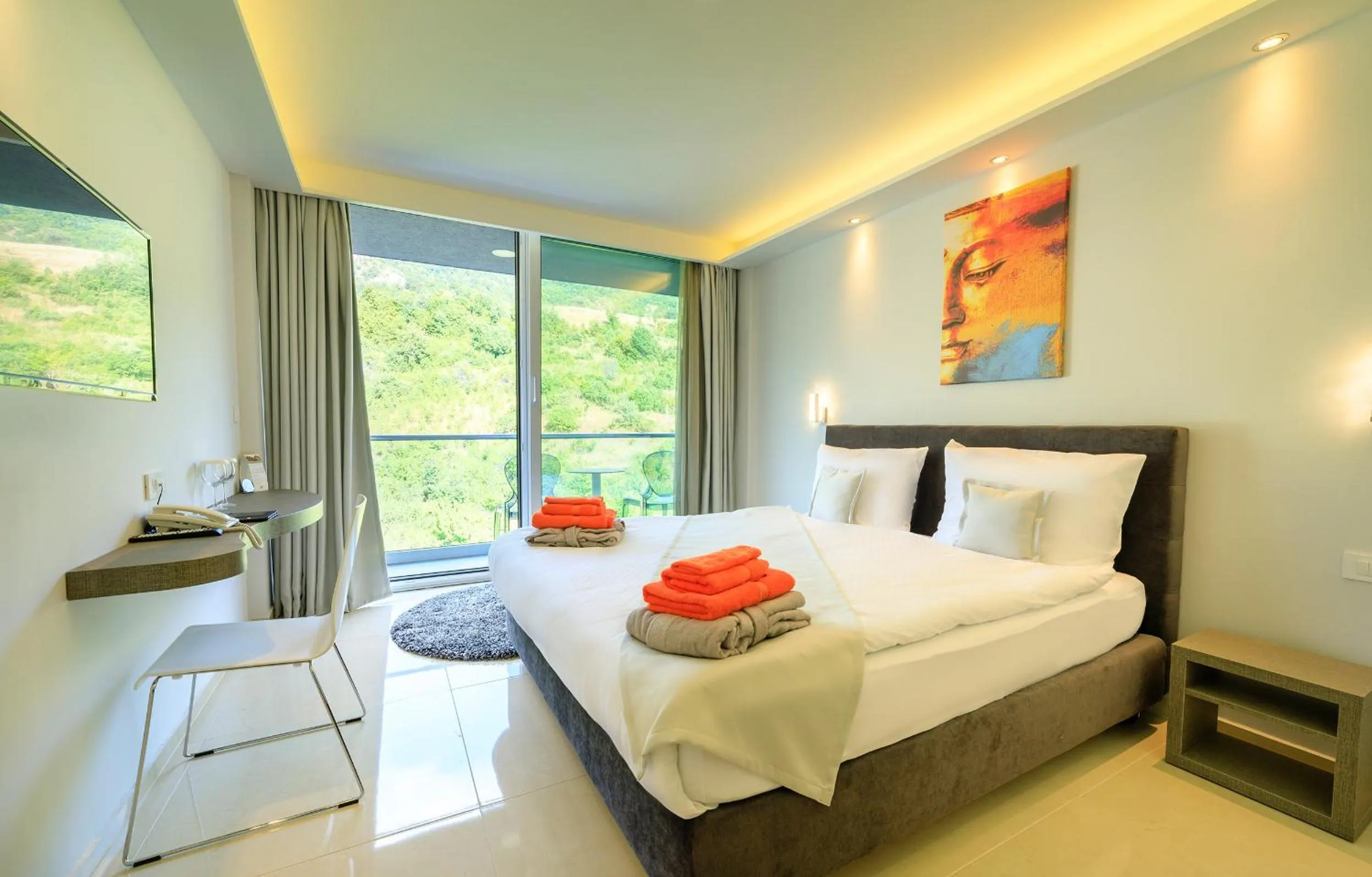 Spring, Bed in Laki Hotel & Spa