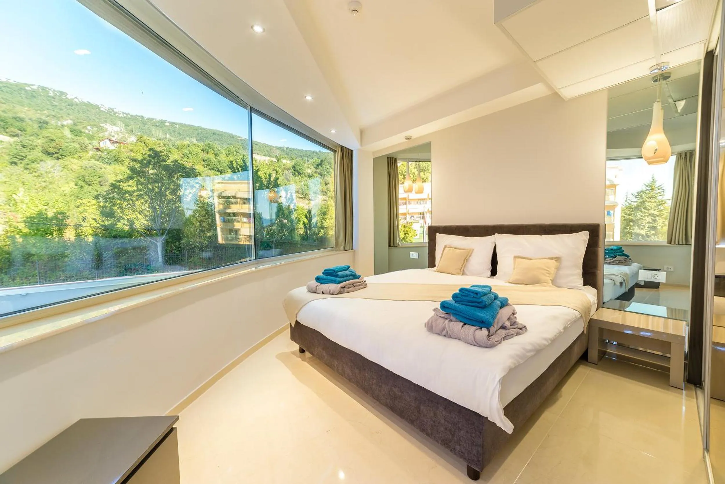 Bed in Laki Hotel & Spa