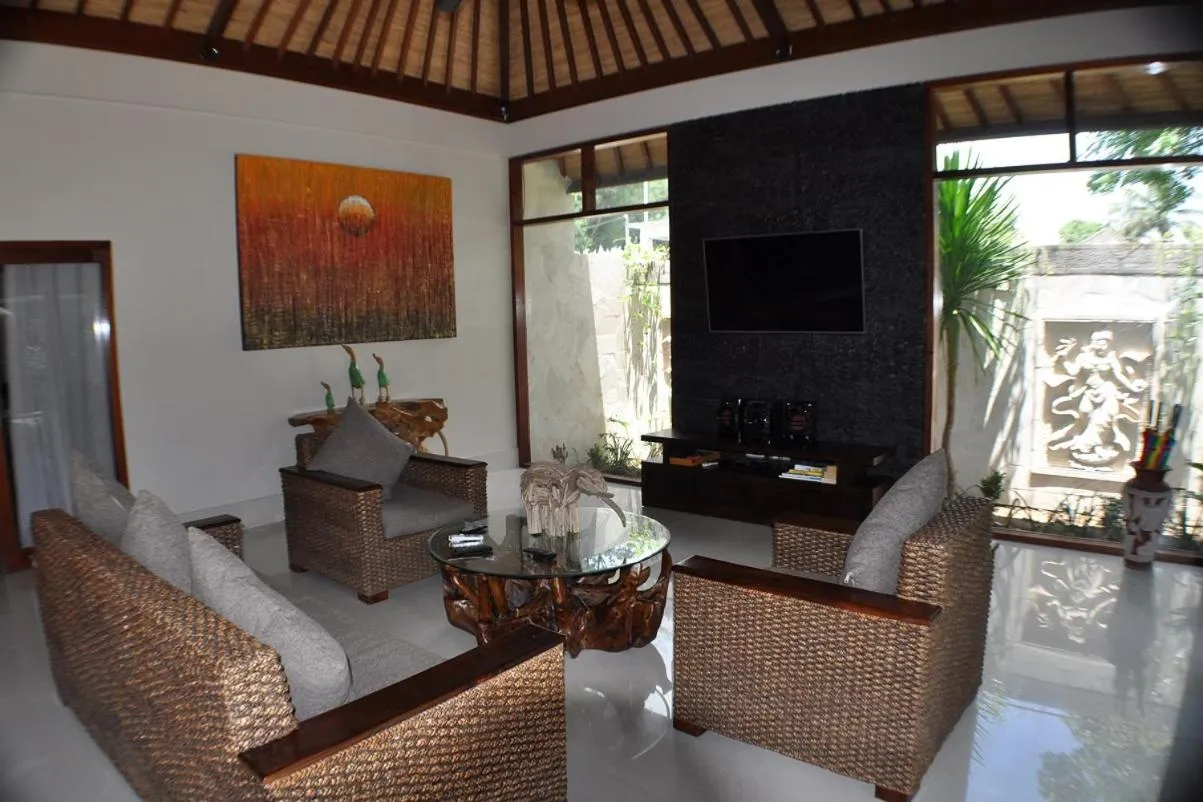 Living room in Gili Palms Villas