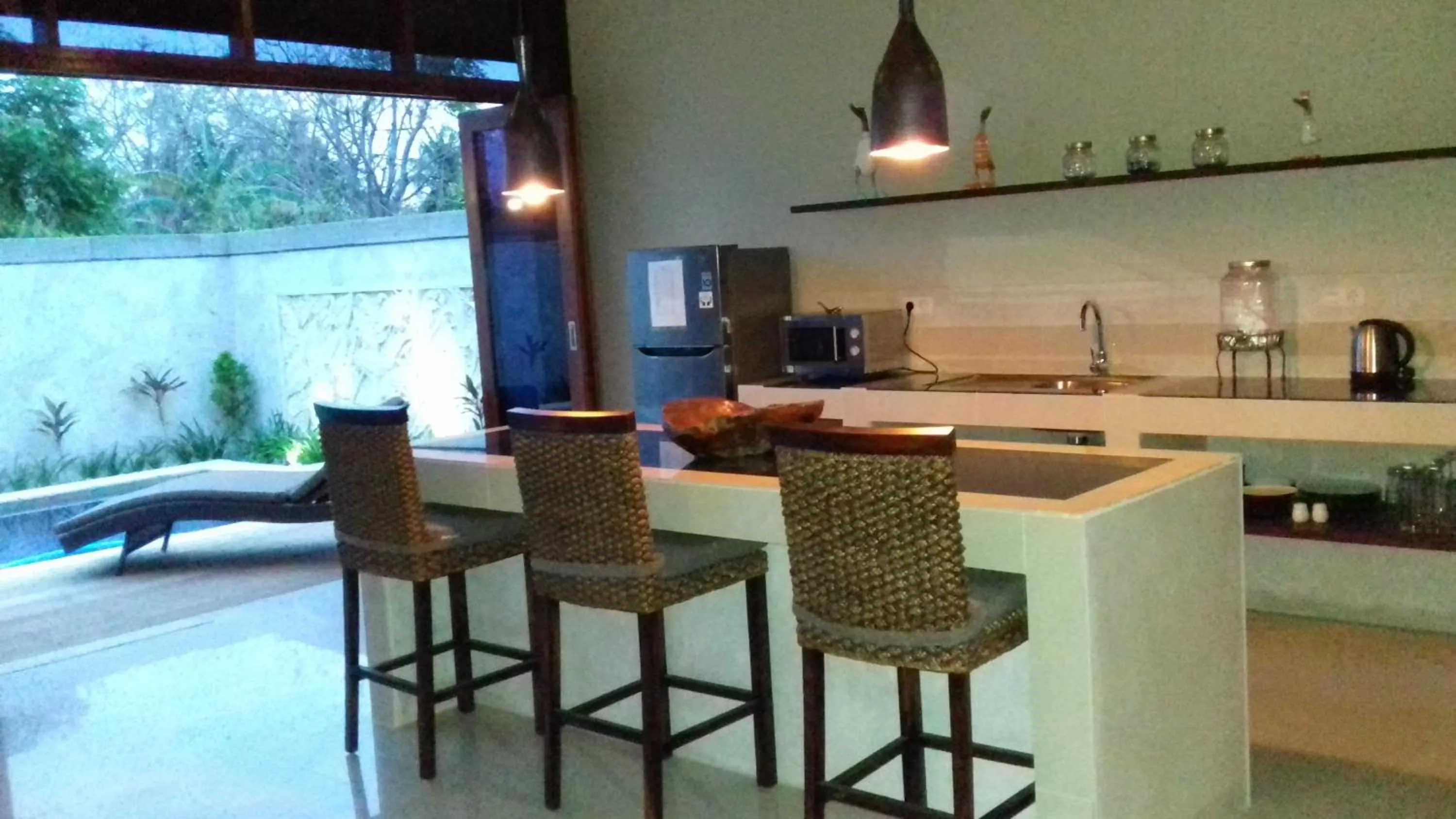 Living room in Gili Palms Villas