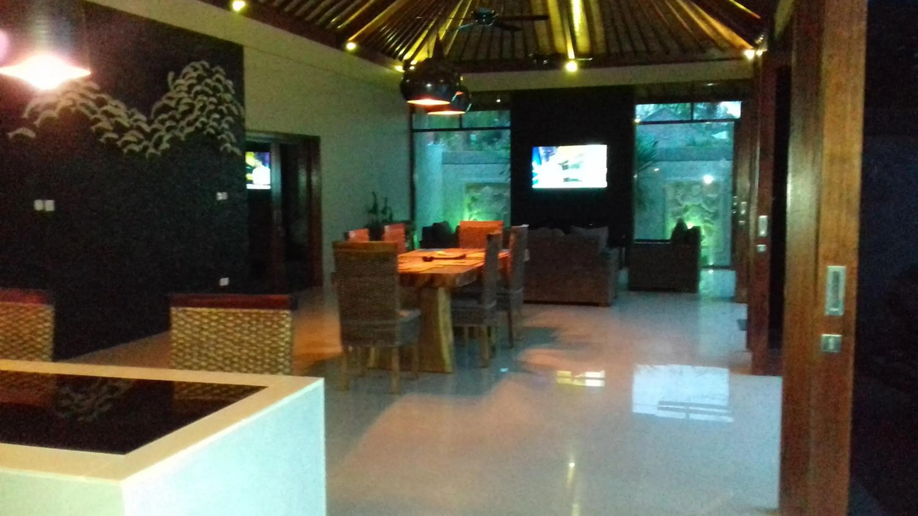 Living room in Gili Palms Villas