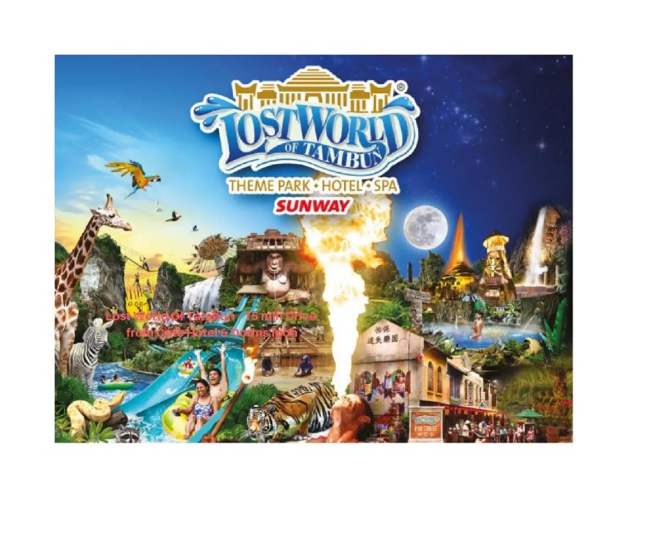 Aqua park in Cute Hotel & Dorms Ipoh