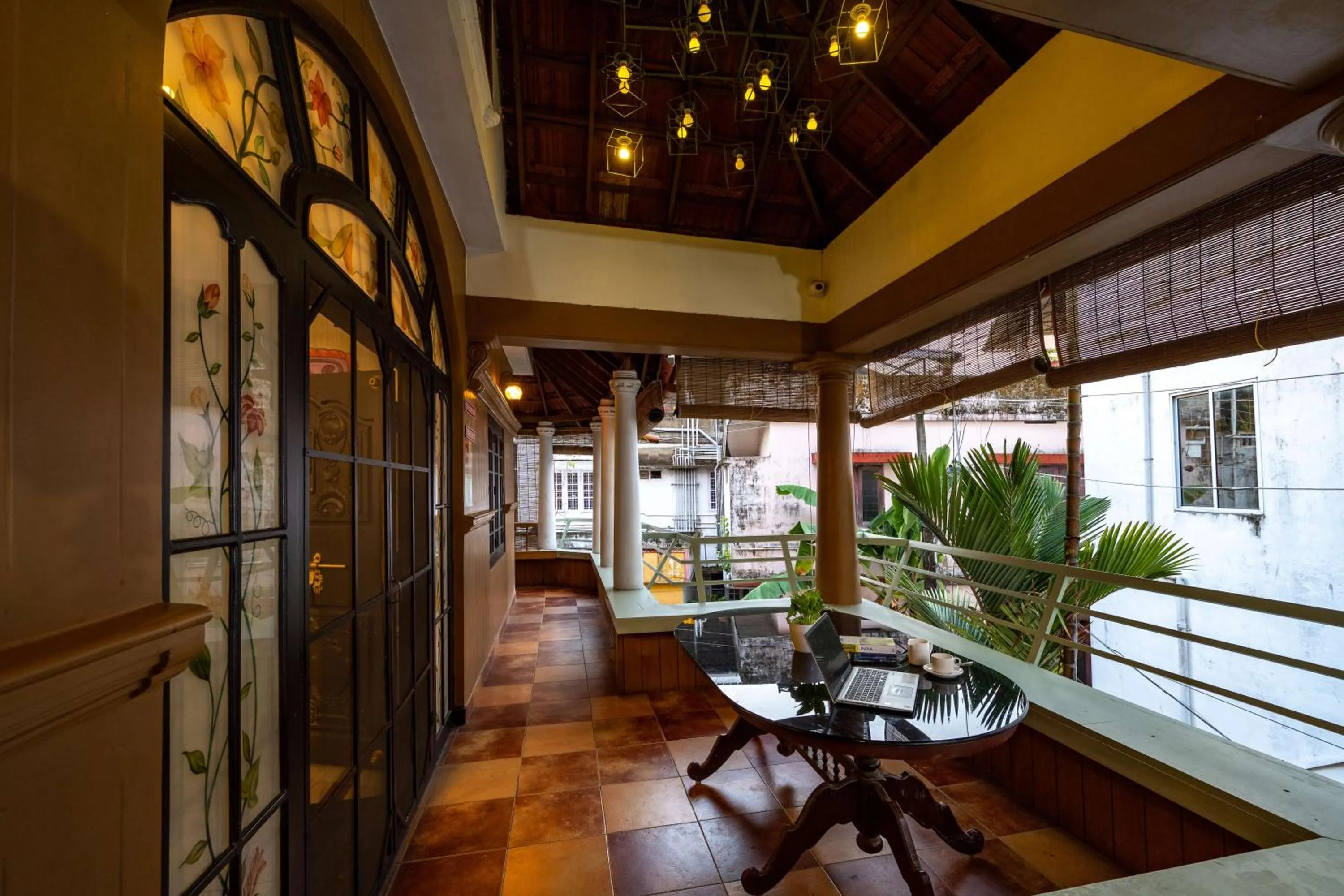 Seating area in Zostel Kochi, Fort Kochi